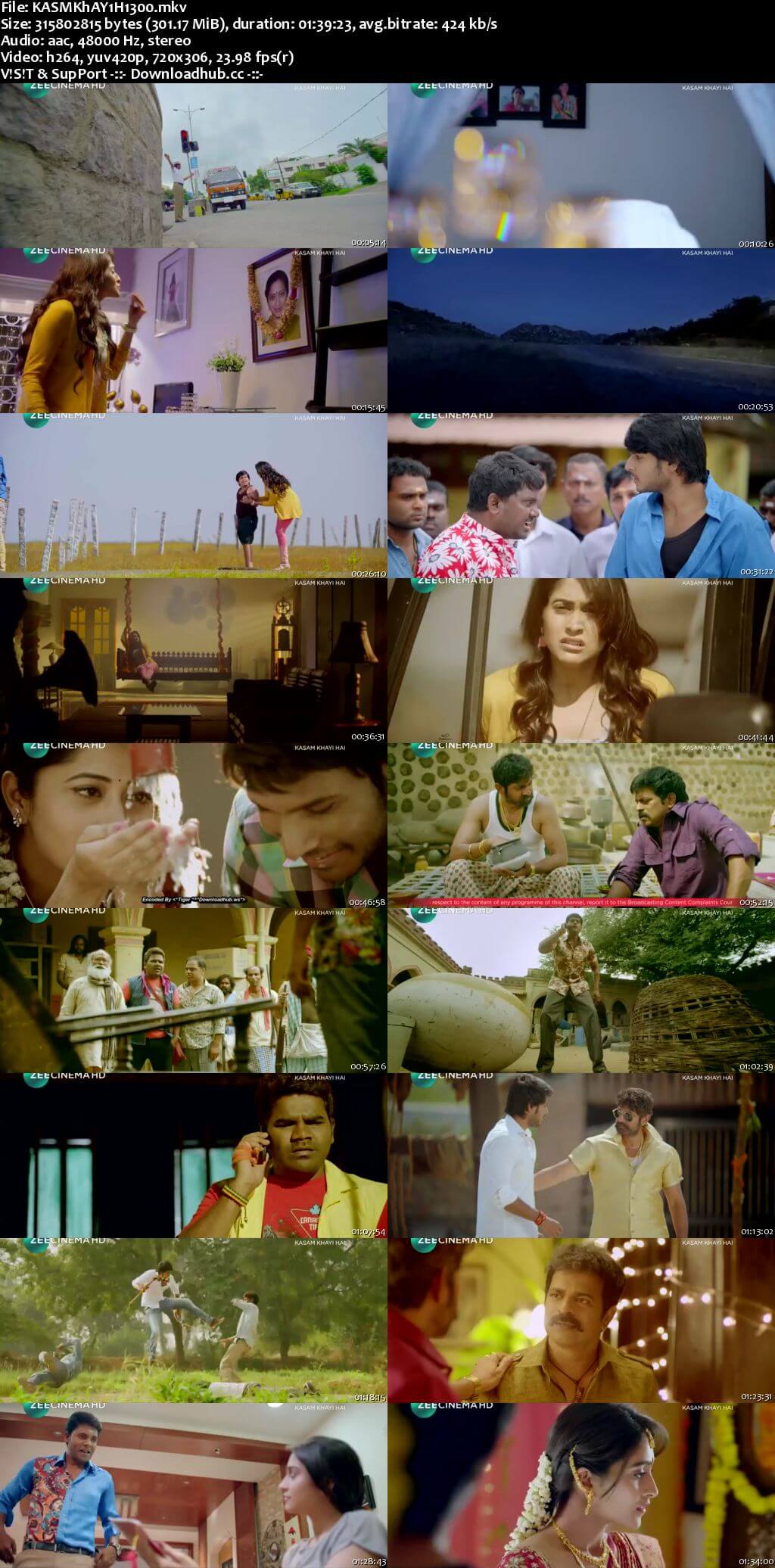 Kasam Khayi Hai 2018 Hindi Dubbed 480p DTHRip Kasam Khayi Hai 2018 Hindi Dubbed 480p DTHRip