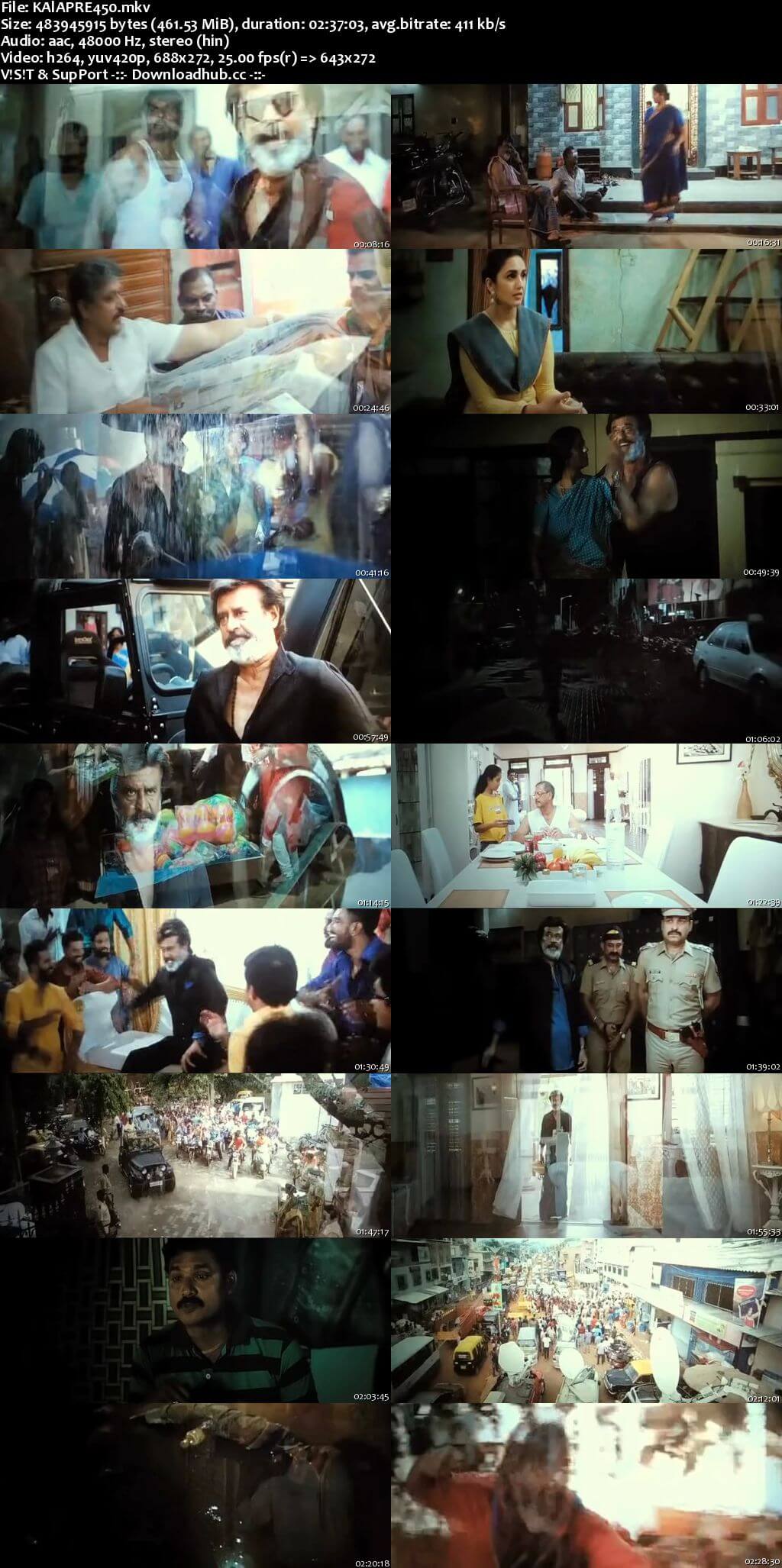 Kaala 2018 Hindi 480p Pre-DVDRip
