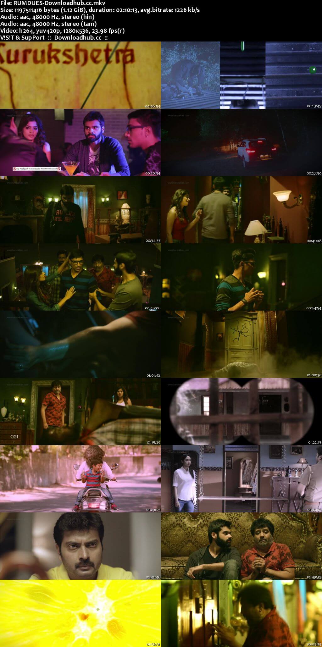 Rum 2017 UNCUT Hindi Dual Audio 720p HDRip Free Download