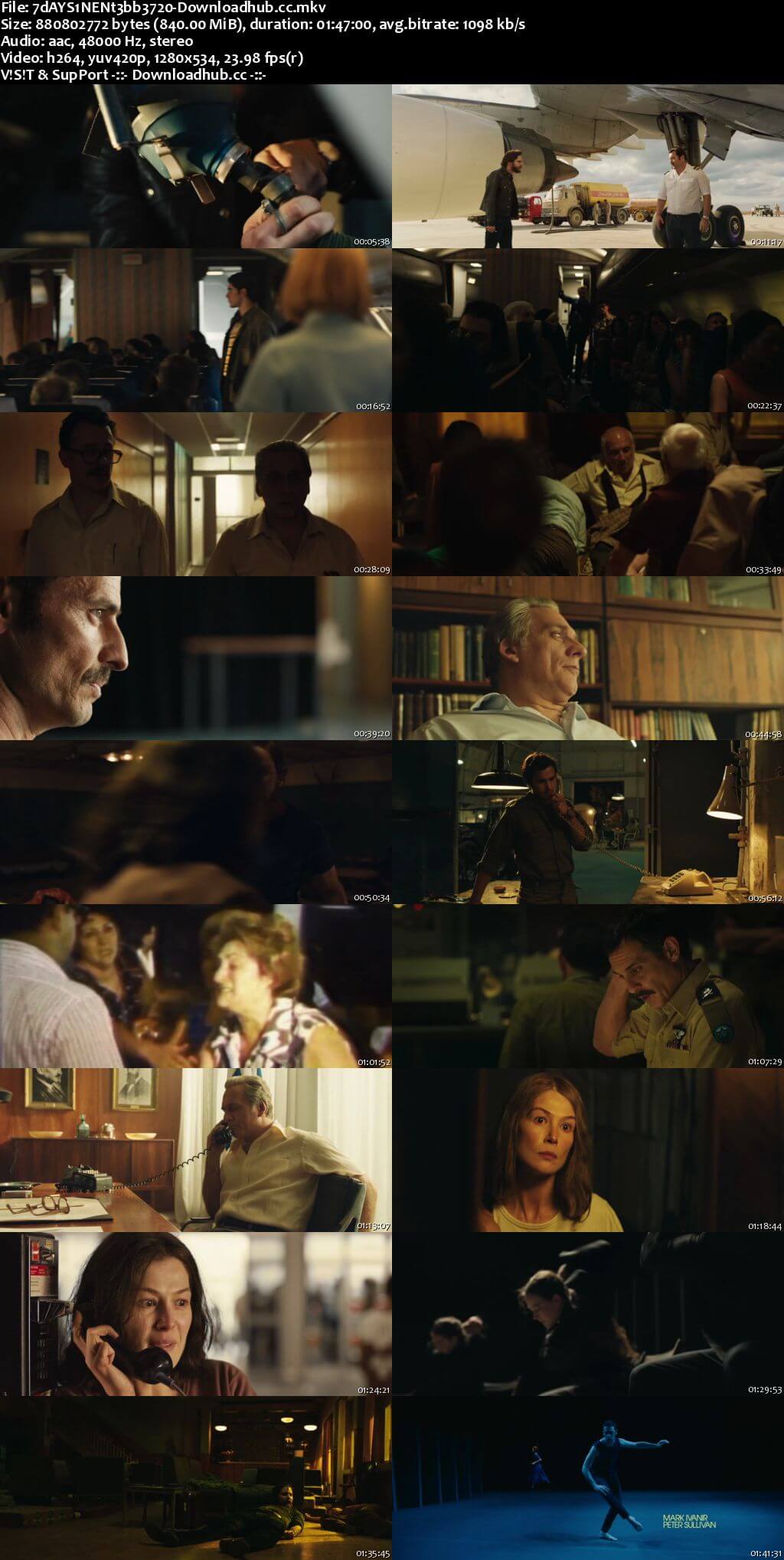 7 Days in Entebbe 2018 English 720p Web-DL 850MB ESubs