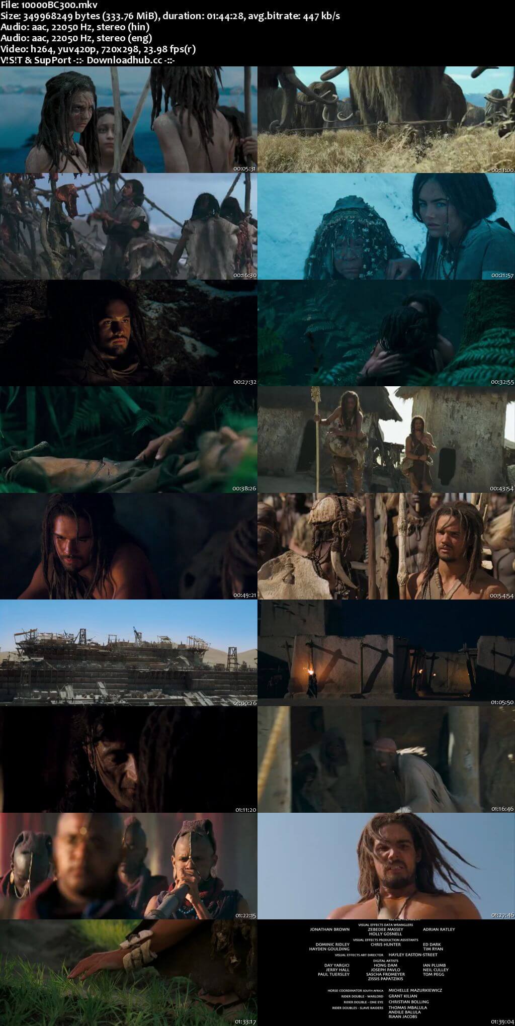 10,000 BC 2008 Hindi Dual Audio 480p BluRay Free Download 10,000 BC 2008 Hindi Dual Audio 480p BluRay Free Download
