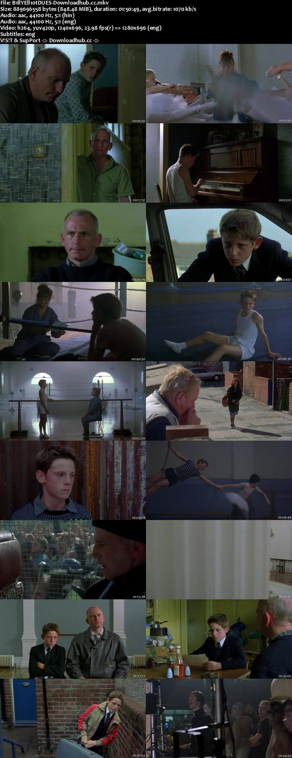 Billy Elliot 2000 Hindi Dual Audio 720p BluRay Free Download