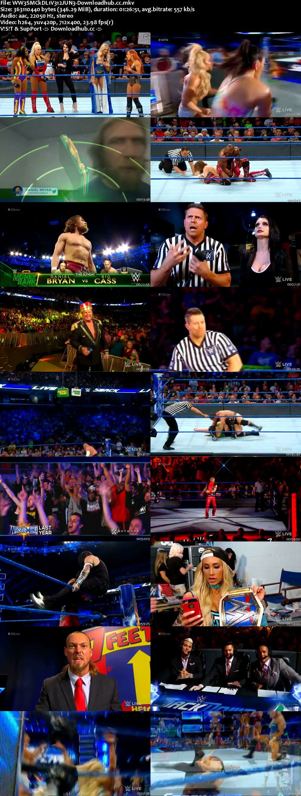 WWE Smackdown Live 12 June 2018 480p HDTV Download
