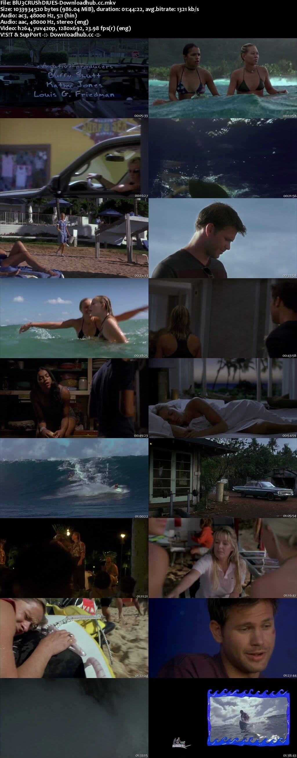 Blue Crush 2002 Hindi Dual Audio 720p BluRay Free Download