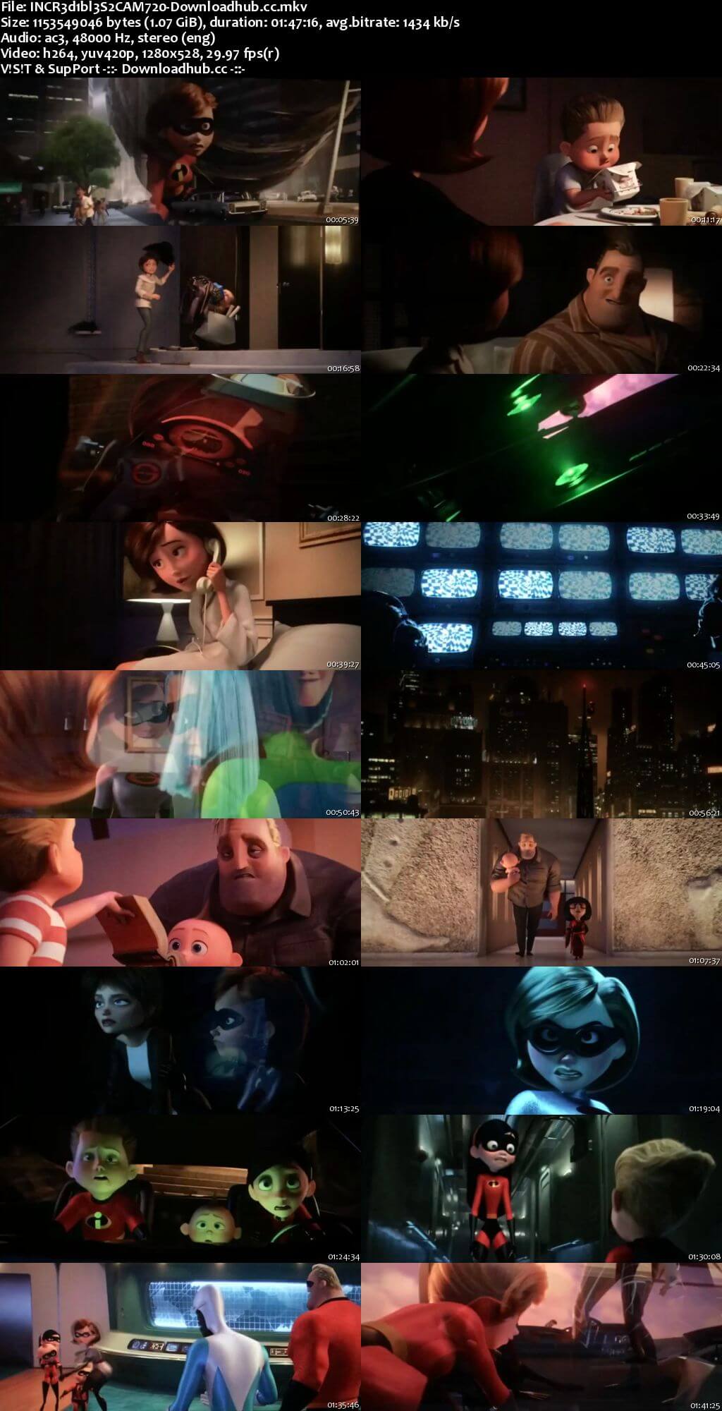 Incredibles 2 2018 English 720p HDCAM x264