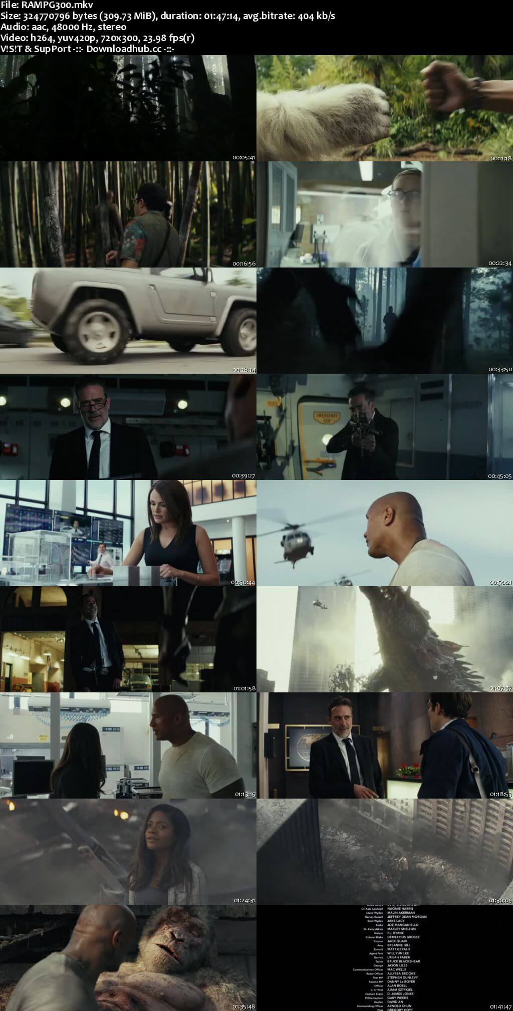 Rampage 2018 English 480p Web-DL ESubs