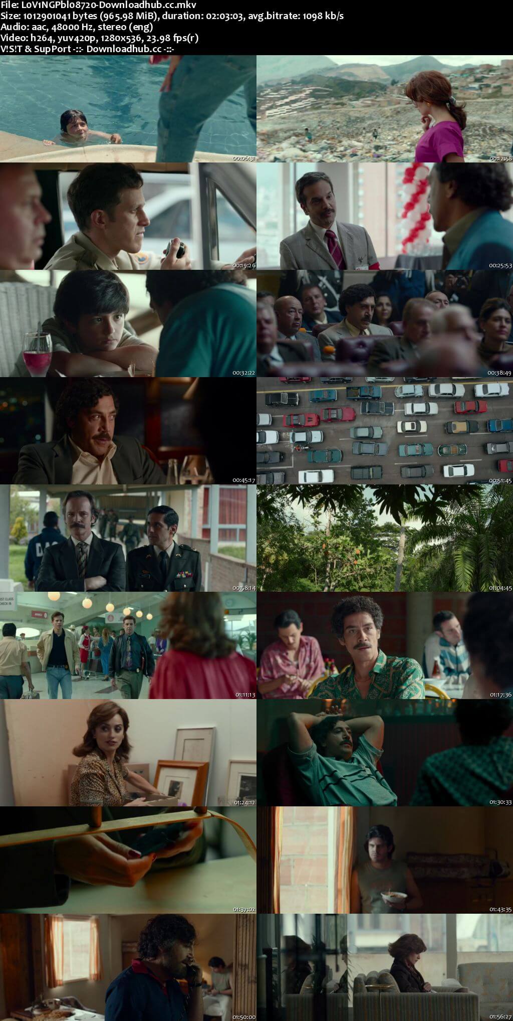 Loving Pablo 2018 English 720p Web-DL 950MB