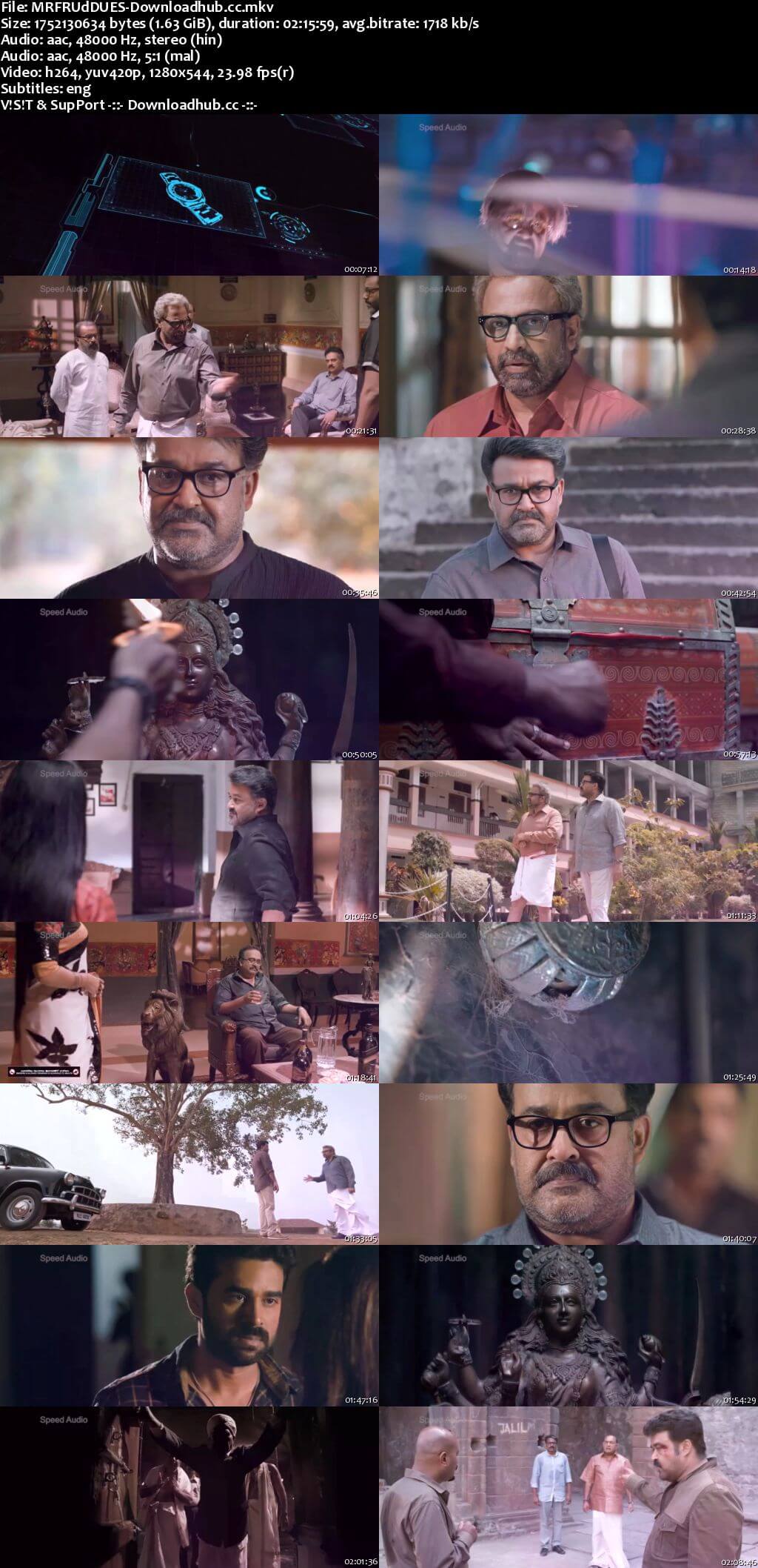 Mr Fraud 2014 UNCUT Hindi Dual Audio 720p HDRip Free Download