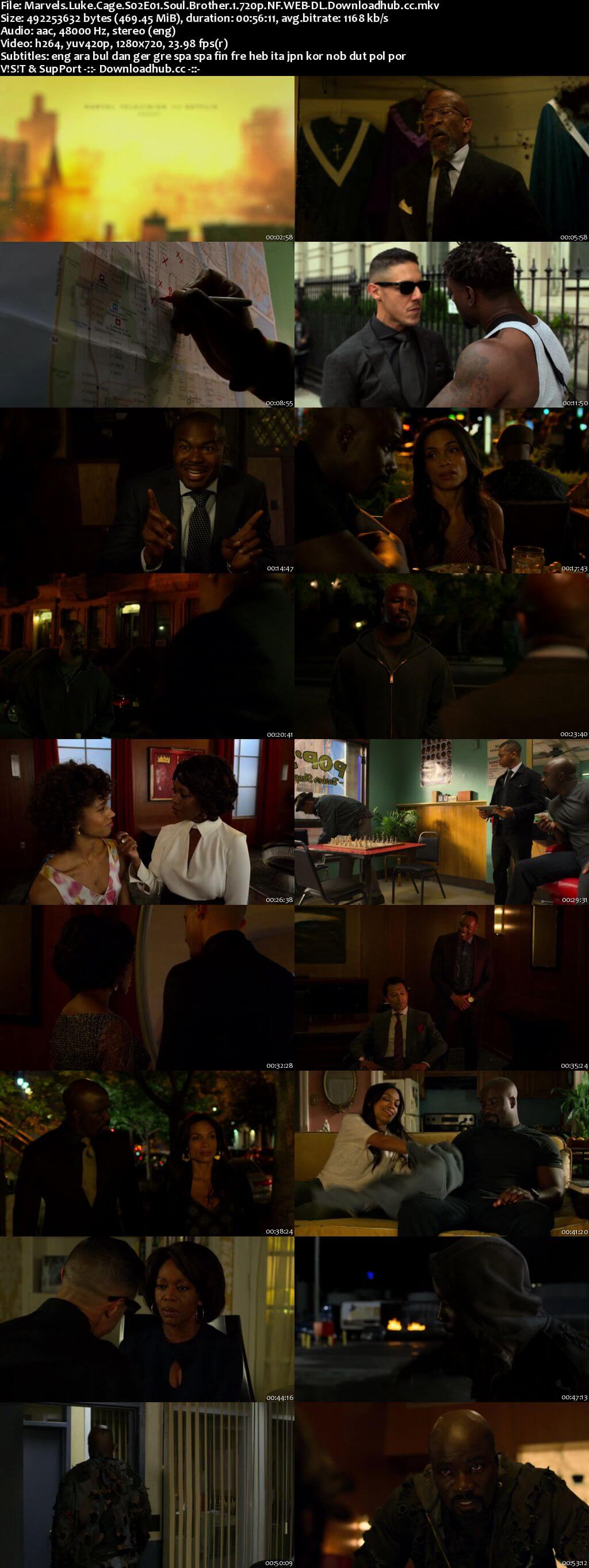 Luke Cage S02 Complete 720p WEBRip MSubs