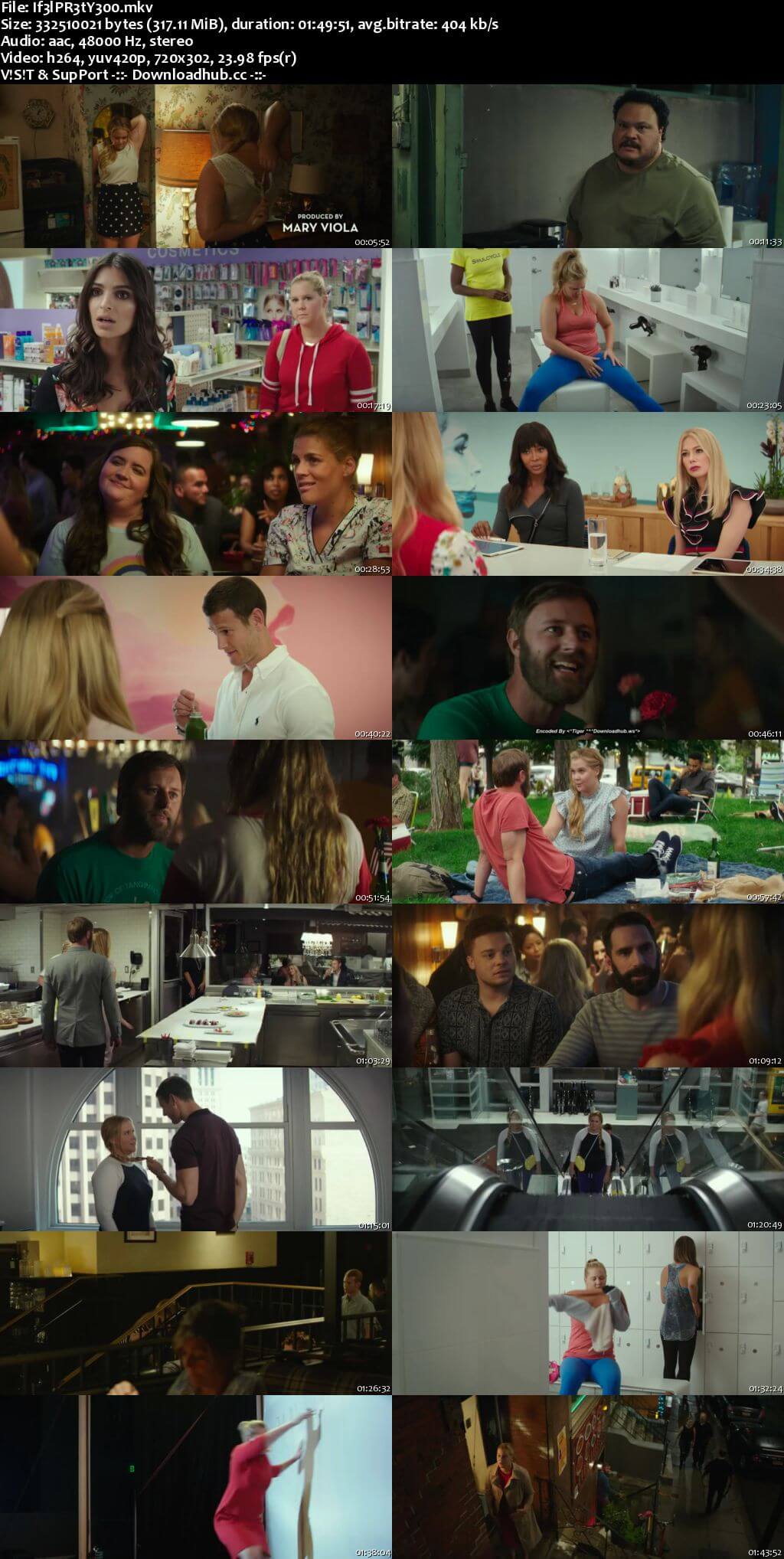 I Feel Pretty 2018 English 480p Web-DL