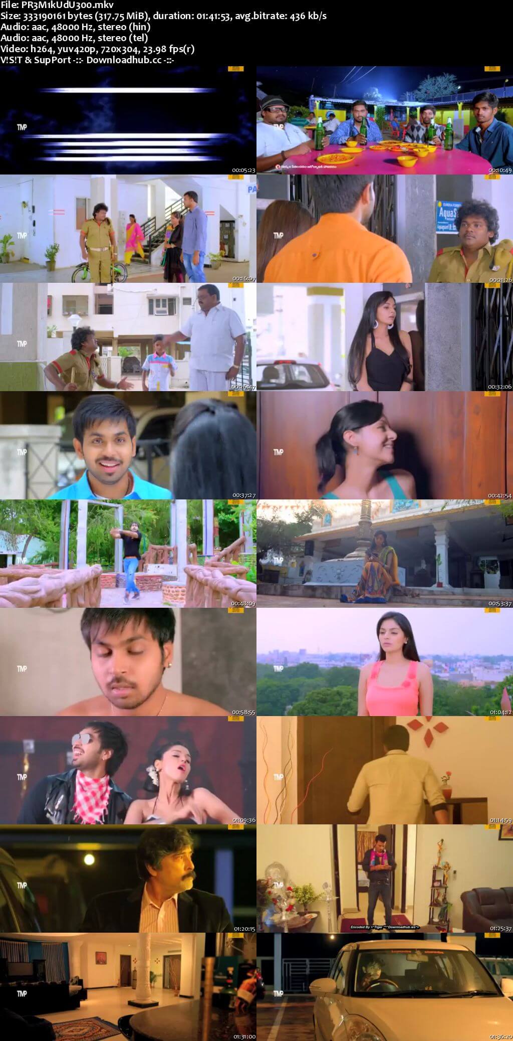 Premikudu 2016 Hindi Dual Audio 300MB UNCUT HDRip 480p