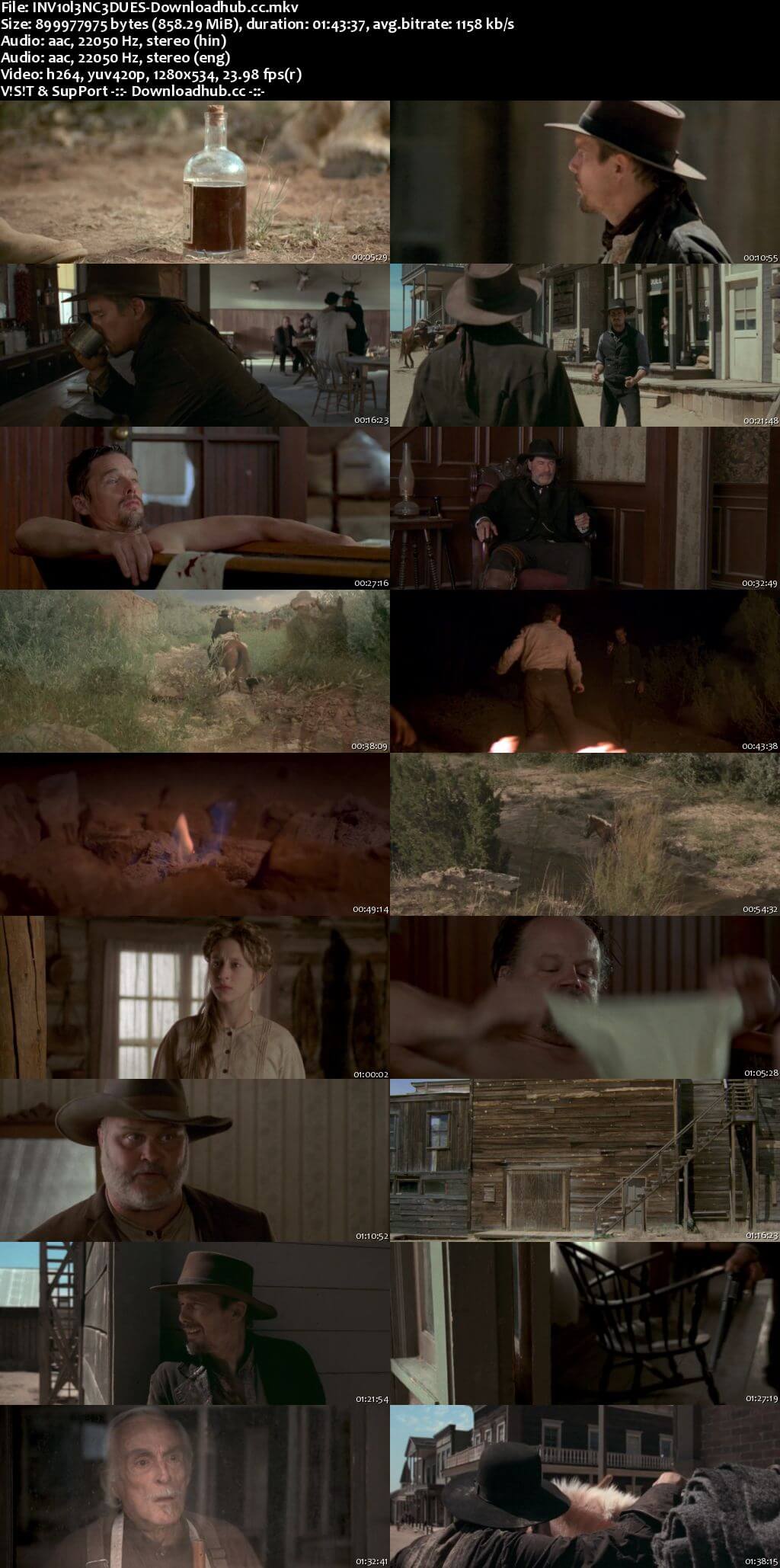 In a Valley of Violence 2016 Dual Audio 720p BluRay [Hindi - English]