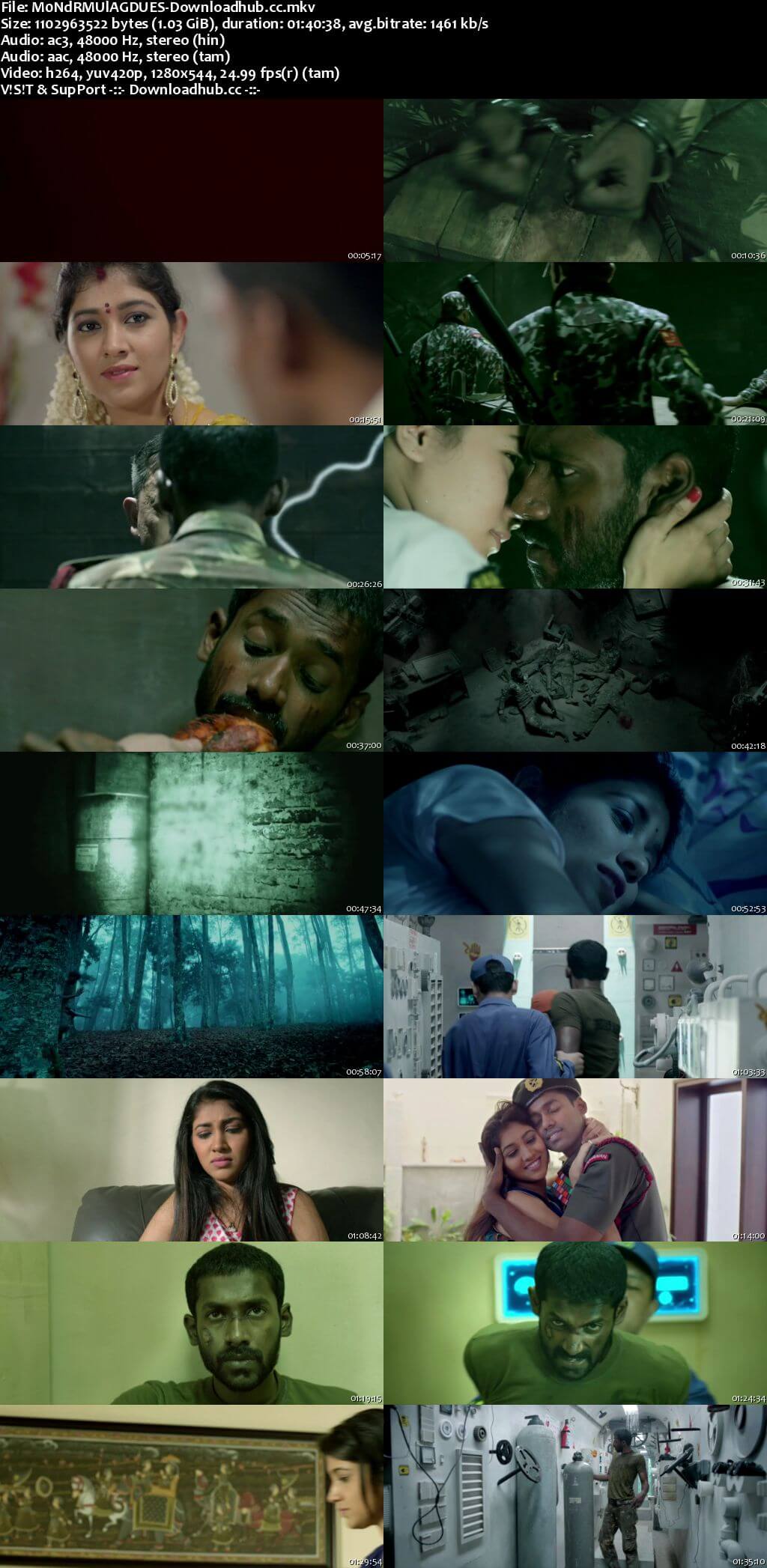 Moondraam Ullaga Por 2016 Dual Audio 720p UNCUT HDRip [Hindi - Tamil] ESubs