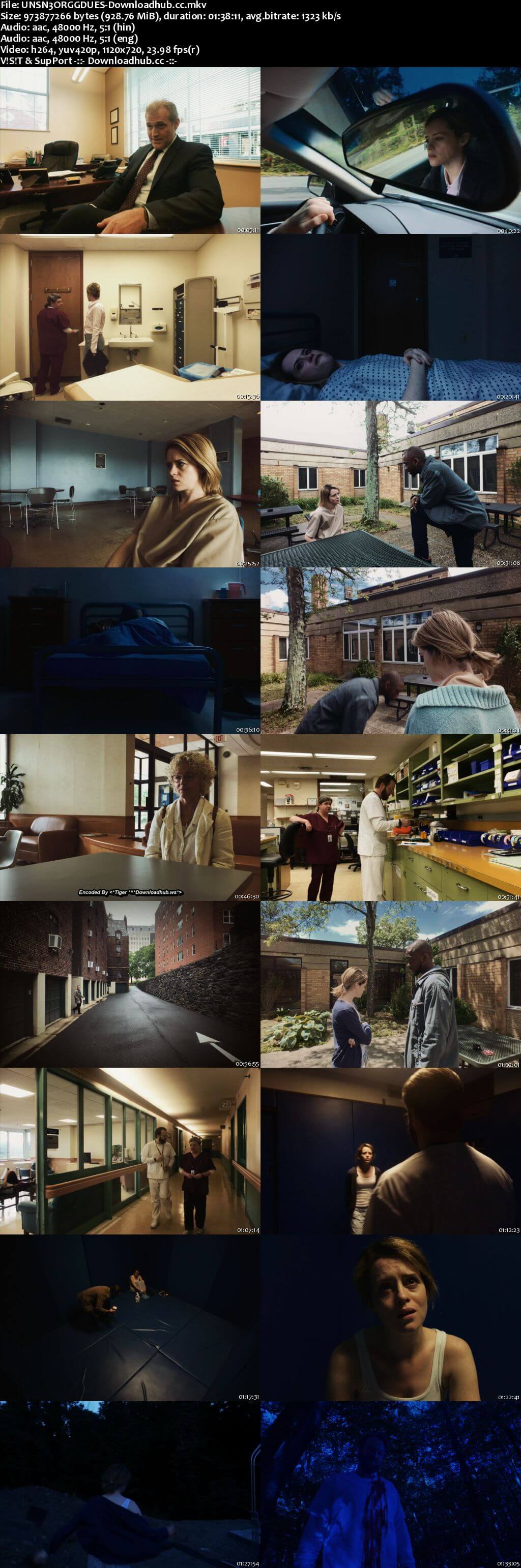 Unsane 2018 Dual Audio 720p BluRay ORG [Hindi - English] ESubs