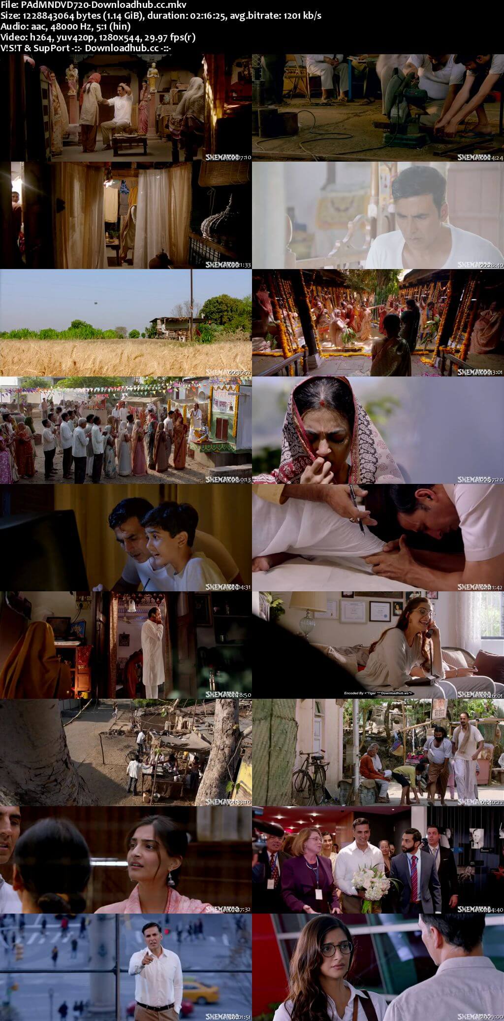 Padman 2018 Hindi 720p DVDRip ESubs