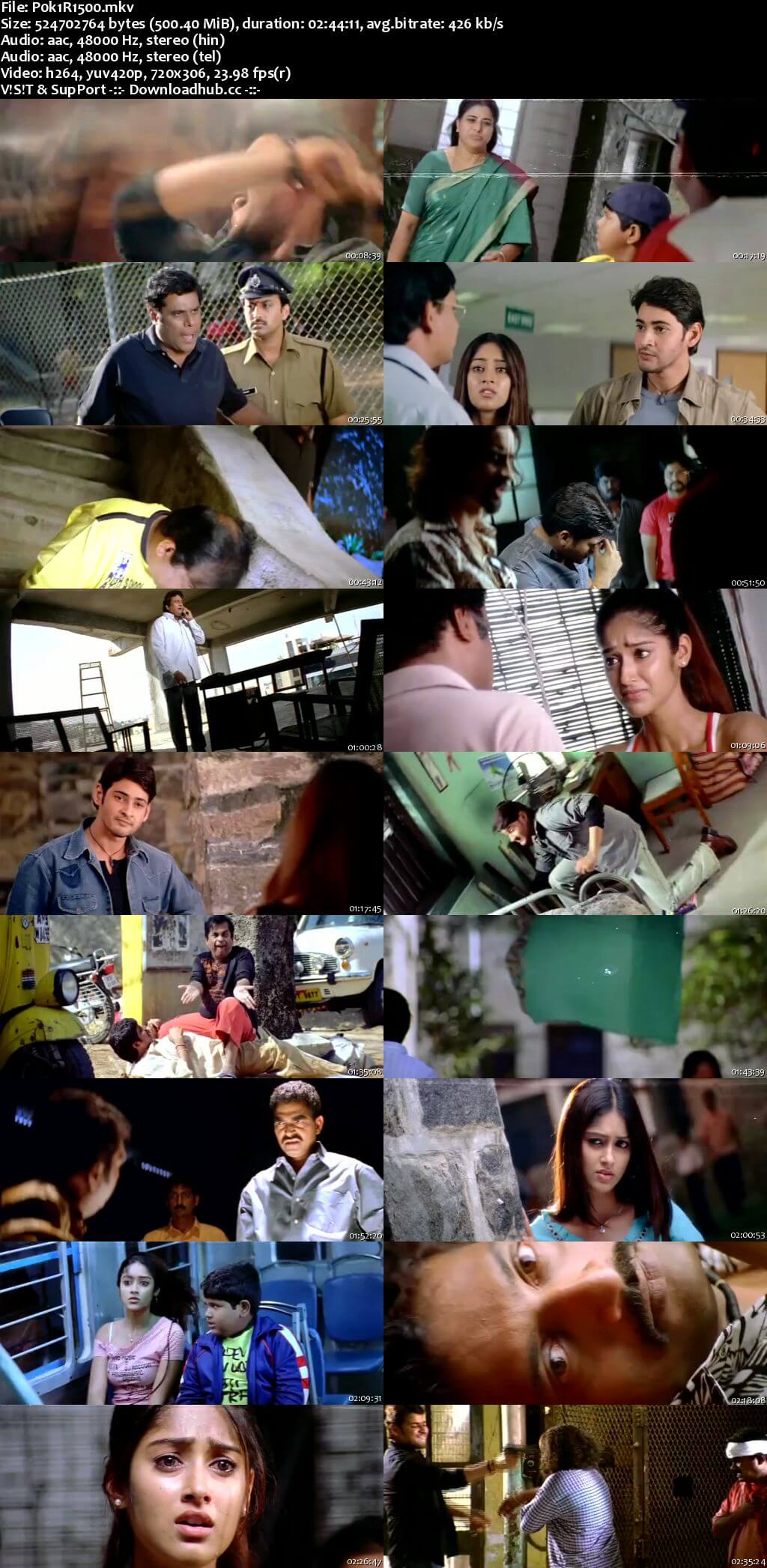 Pokiri 2006 Hindi Dual Audio 500MB UNCUT HDRip 480p ESubs Pokiri 2006 Hindi Dual Audio 500MB UNCUT HDRip 480p ESubs