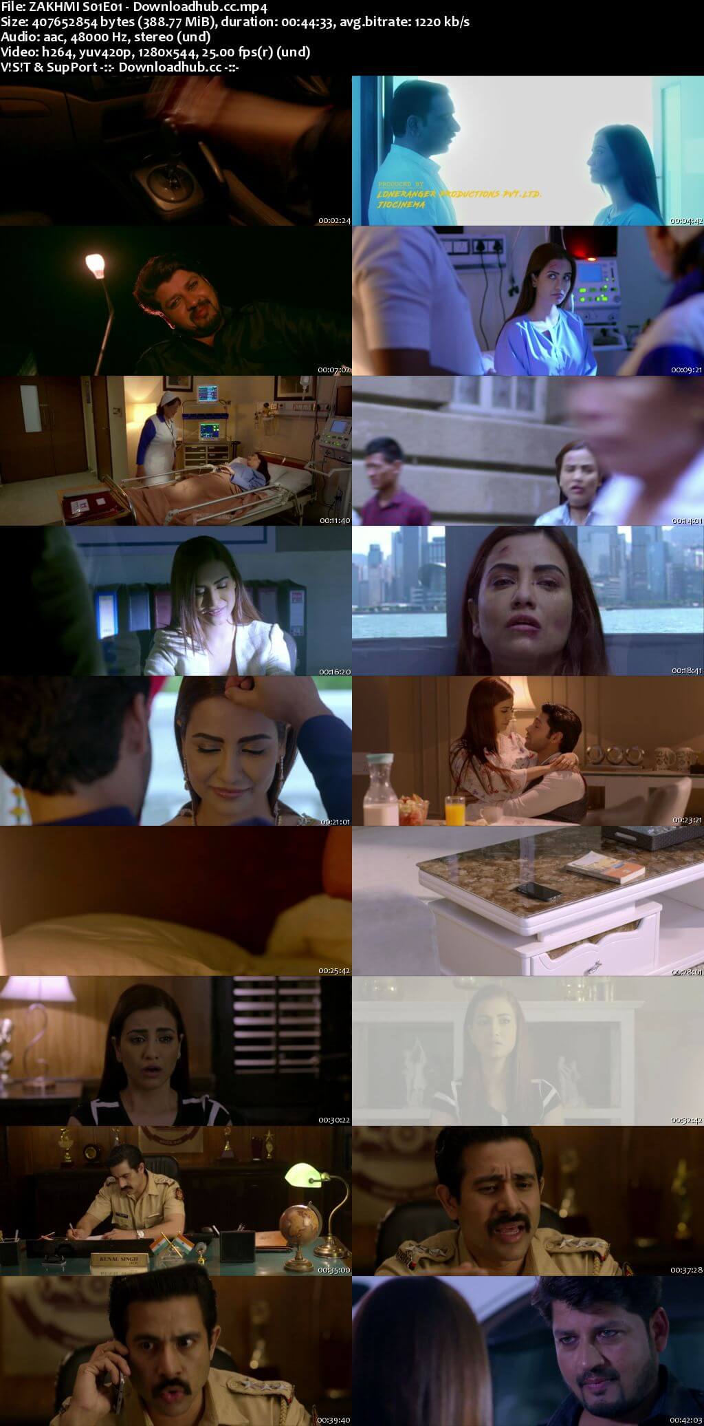 Zakhmi 2018 Hindi Season 01 Complete 720p HDRip x264