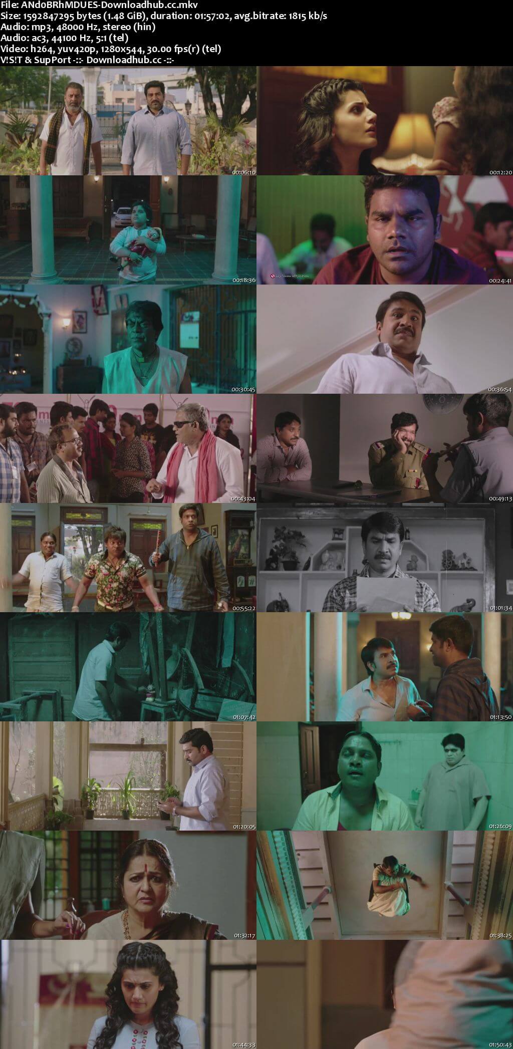 Anando Brahma 2017 Dual Audio 720p UNCUT HDRip [Hindi - Telugu]