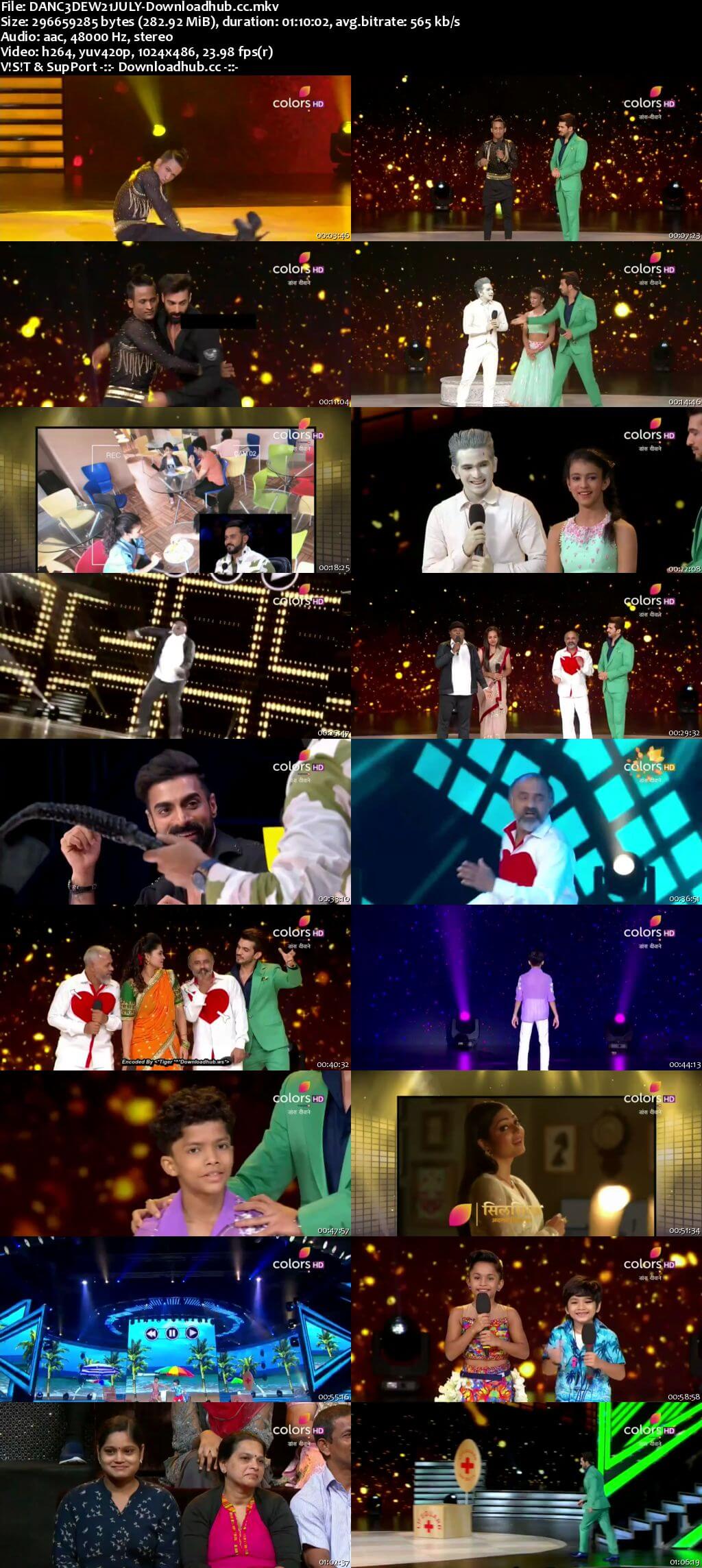 Dance Deewane 21 July 2018 Episode 15 HDTV 480p