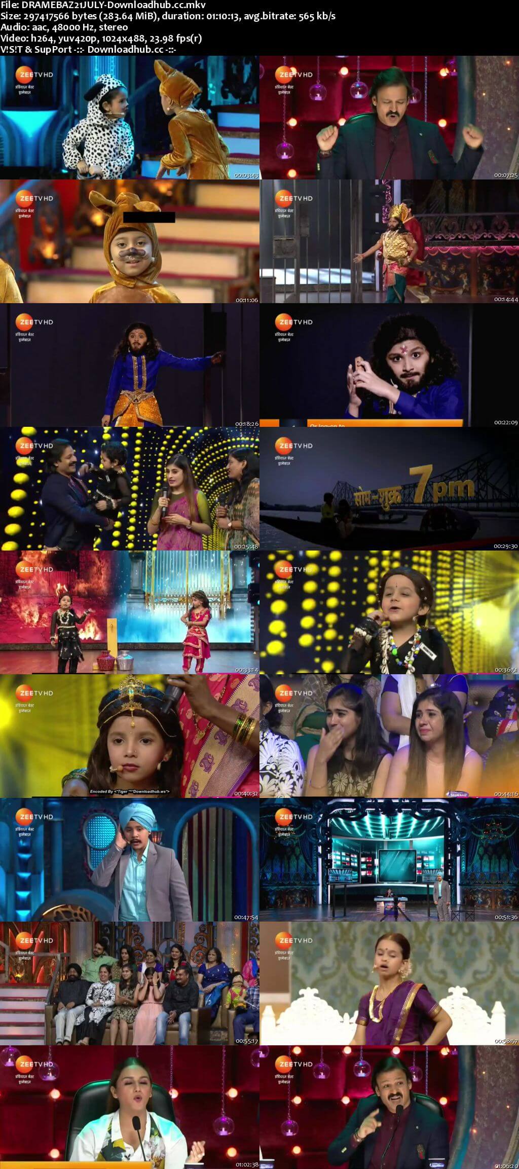 Indias Best Dramebaaz Season 3 21 July 2018 Episode 07 HDTV 480p