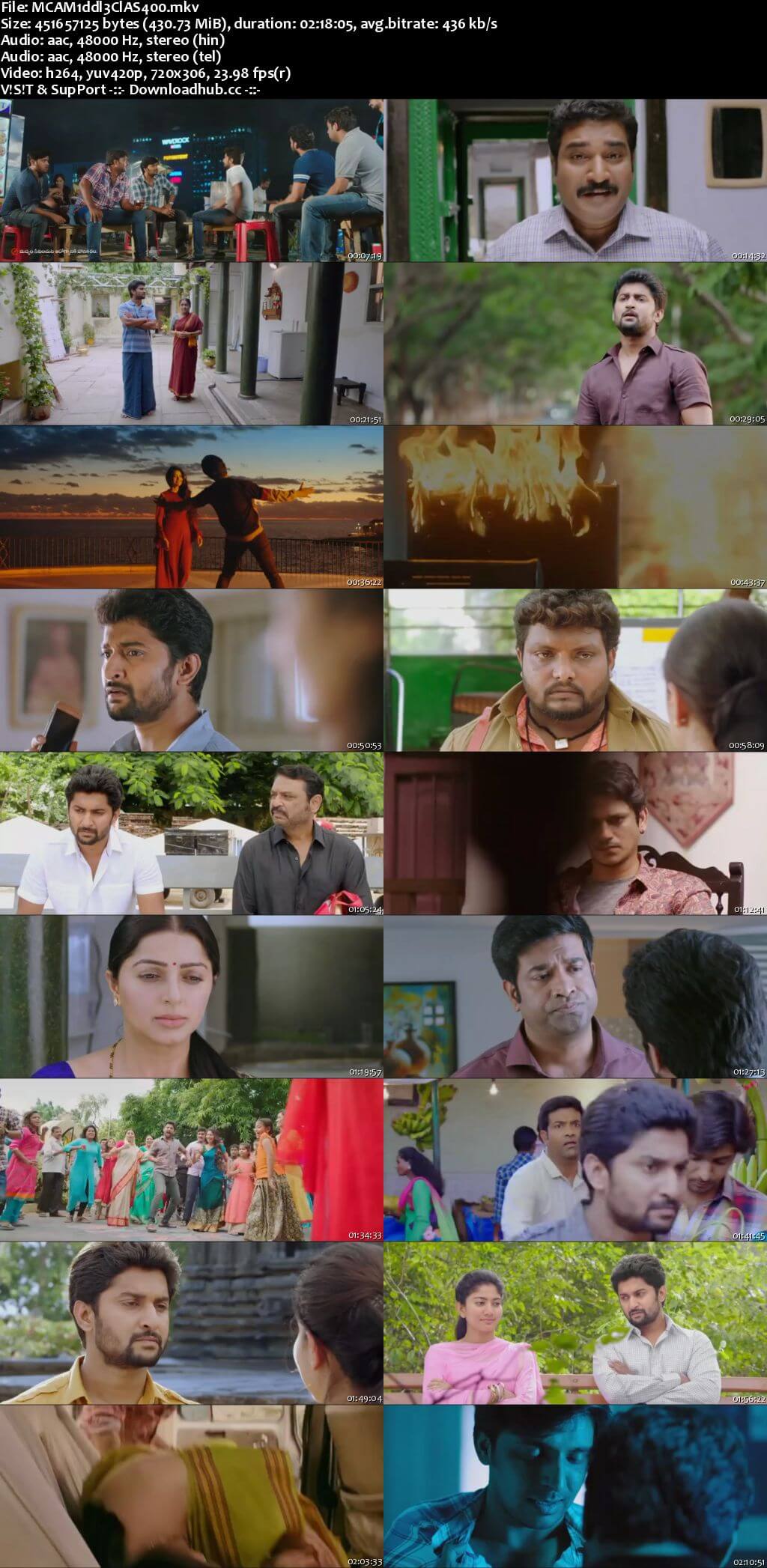 MCA Middle Class Abbayi 2017 Hindi Dual Audio 400MB UNCUT HDRip 480p ESubs MCA Middle Class Abbayi 2017 Hindi Dual Audio 400MB UNCUT HDRip 480p ESubs