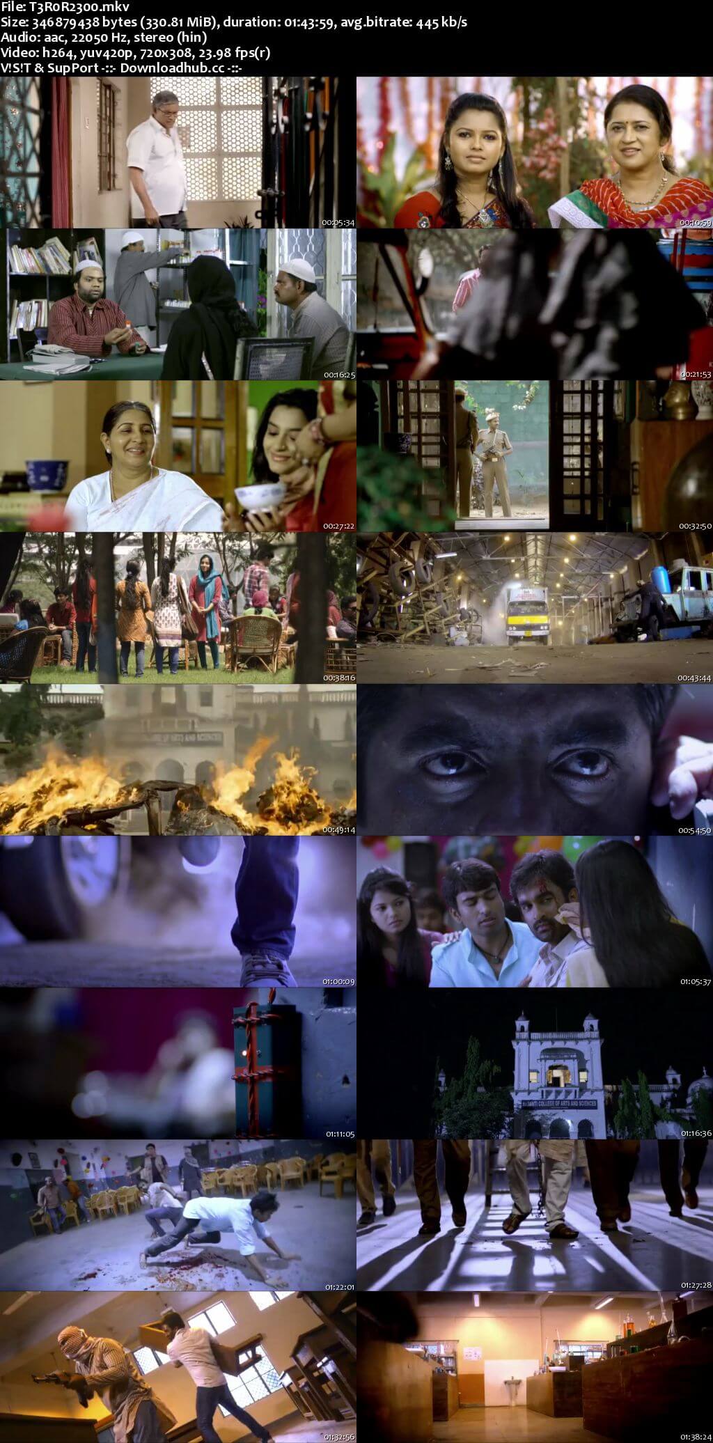 Terror 2 2018 Hindi Dubbed 300MB HDRip 480p