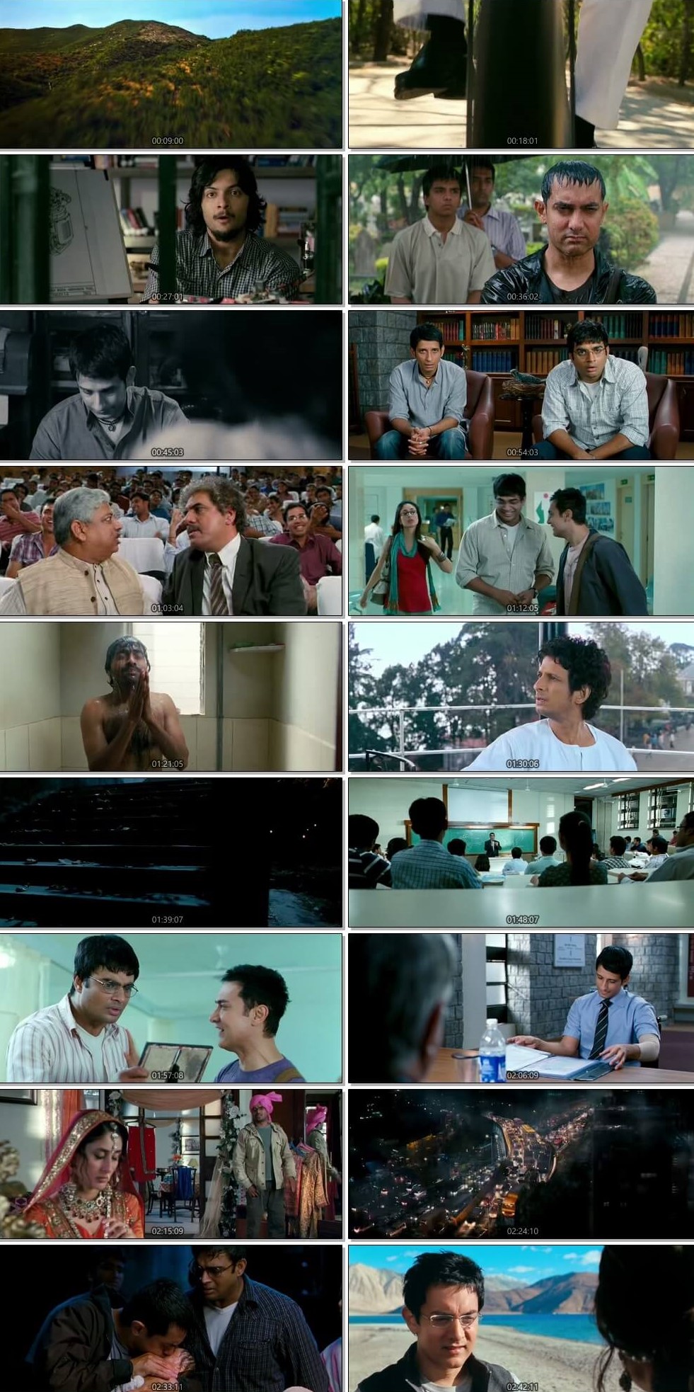 3 Idiots 2009 Hindi 720p 1GB BluRay ESubs 3 Idiots 2009 Hindi 720p 1GB BluRay ESubs