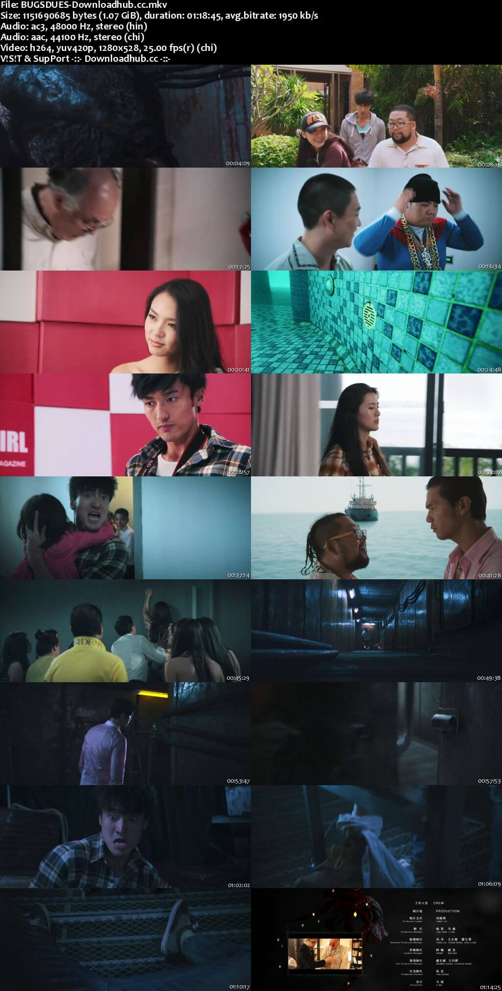 Bugs 2014 Dual Audio 720p WEBRip [Hindi - Chinese]