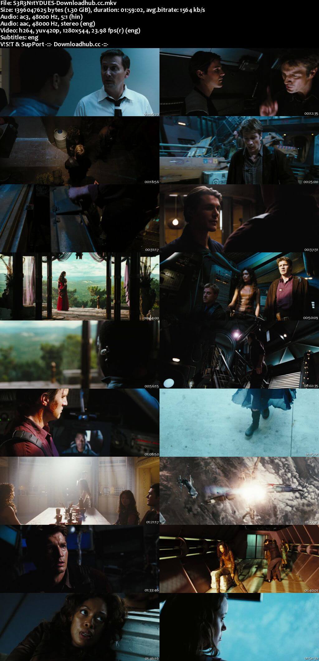 Serenity 2005 Dual Audio 720p BluRay [Hindi - English] ESubs