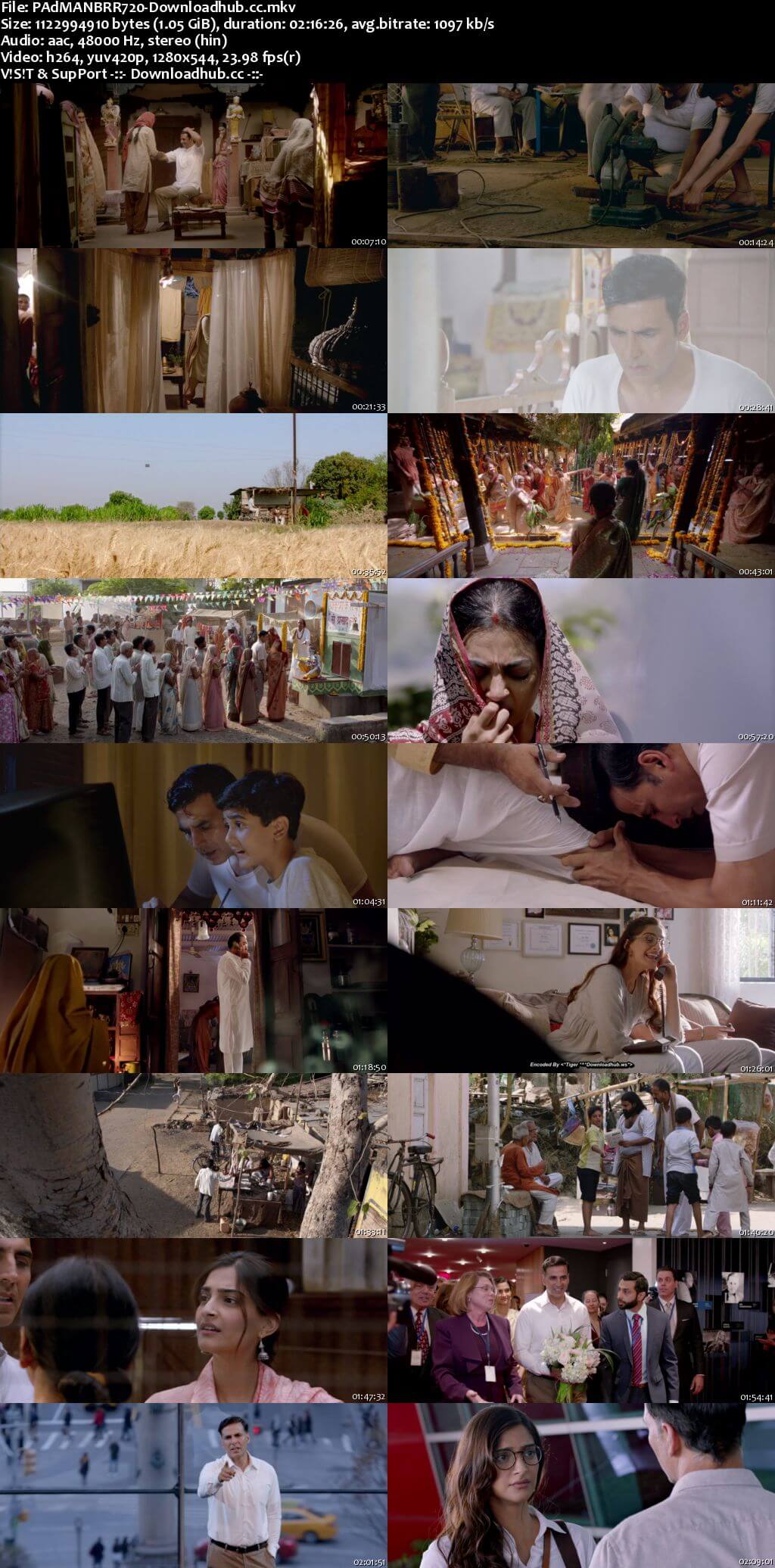 Padman 2018 Hindi 720p BluRay ESubs