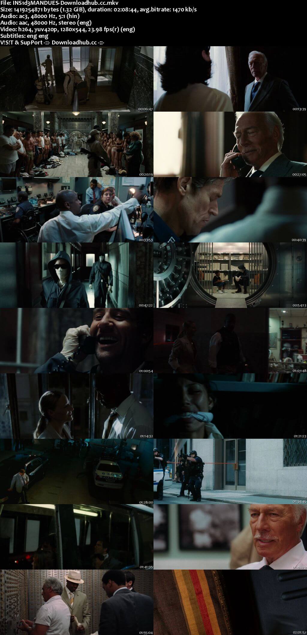 Inside Man 2006 Dual Audio 720p BluRay [Hindi - English] ESubs