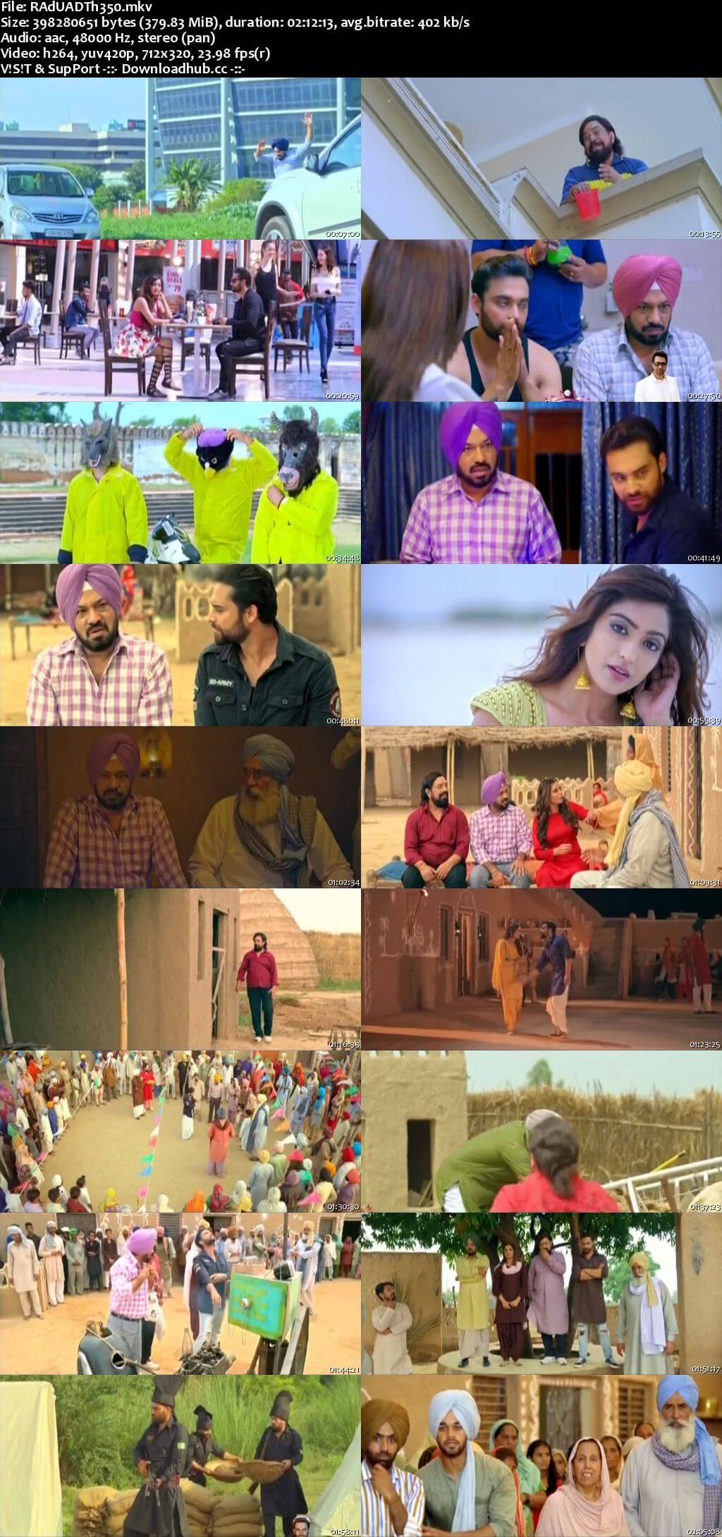 Raduaa 2018 Punjabi 350MB DTHRip 480p