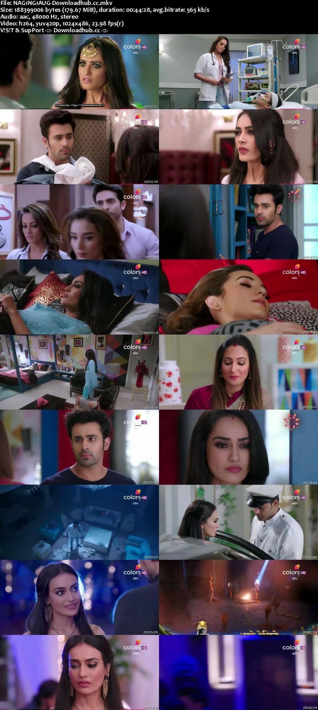 Naagin Season 3 04 August 2018 Episode 18 HDTV 480p