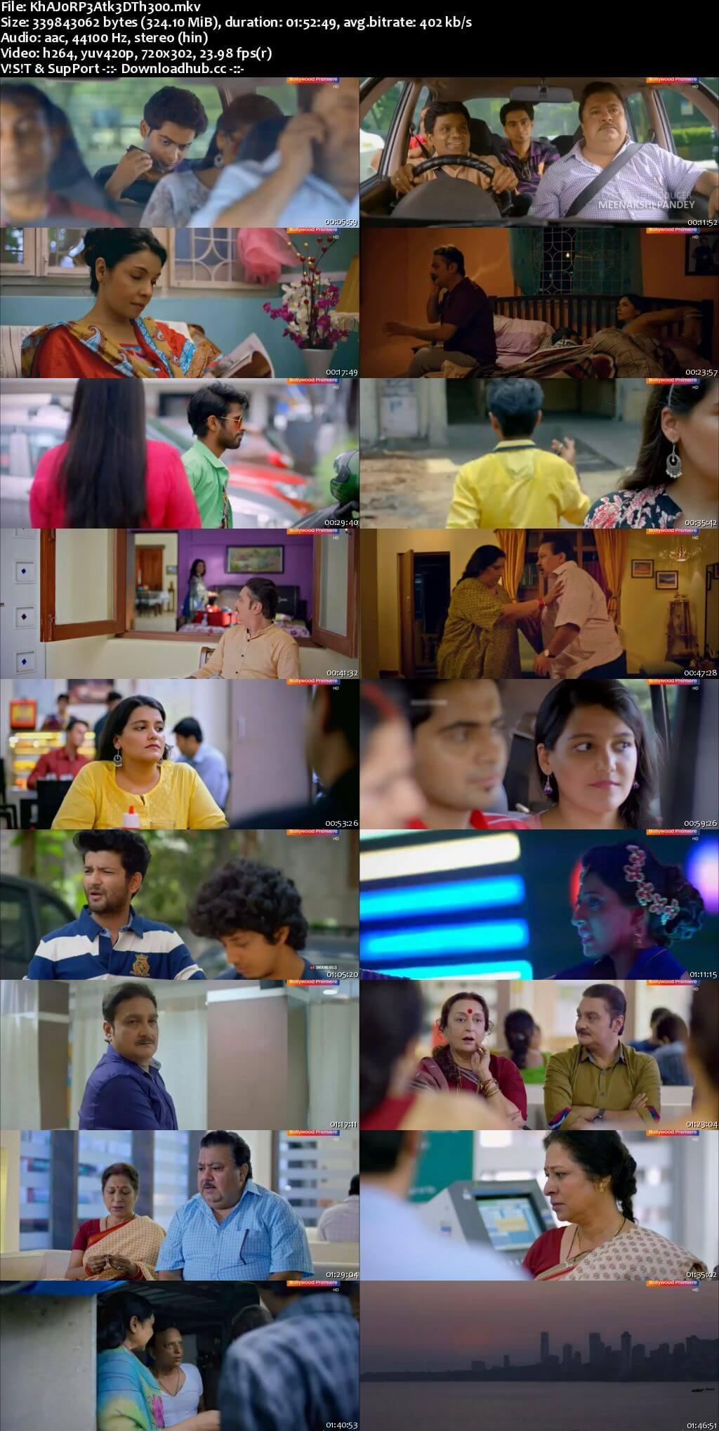 Khajoor Pe Atke 2018 Hindi 300MB DTHRip 480p