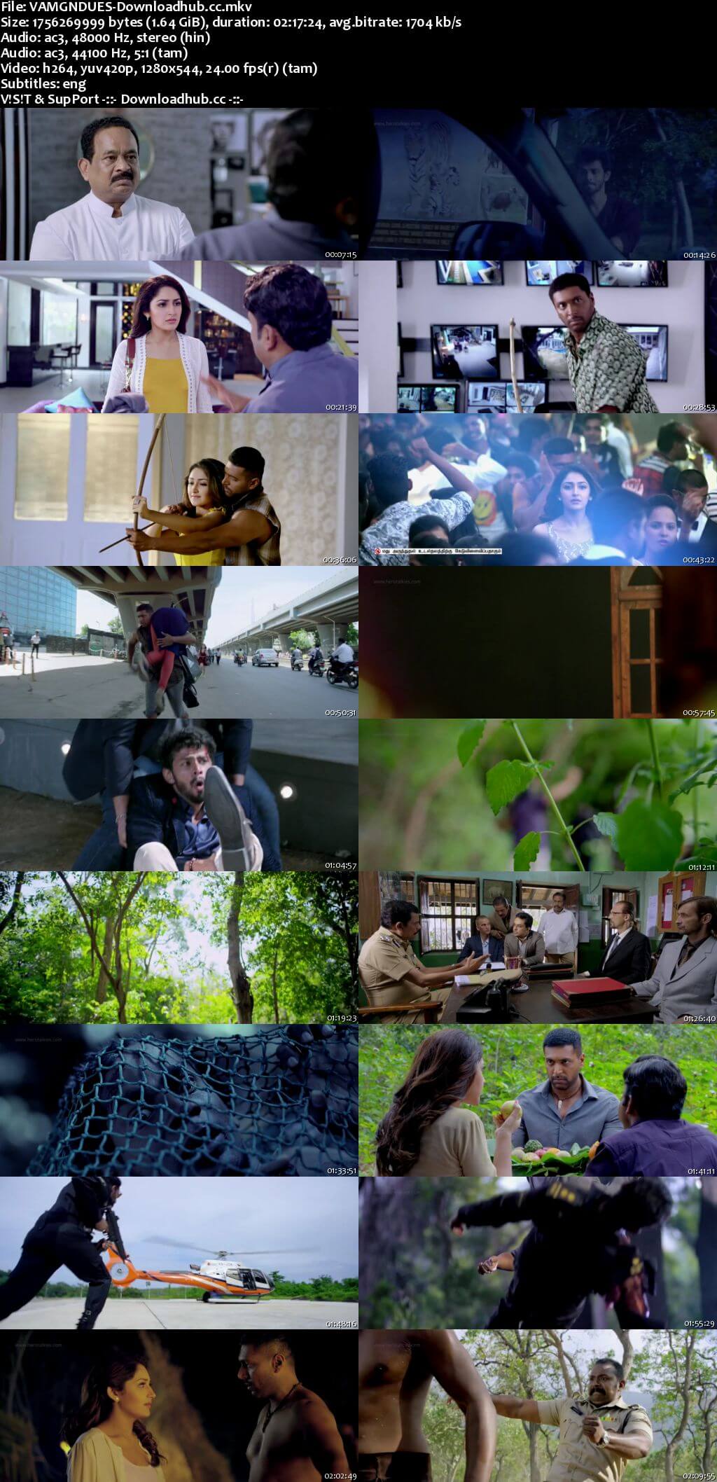 Vanamagan 2017 Dual Audio 720p UNCUT HDRip [Hindi - Tamil] ESubs