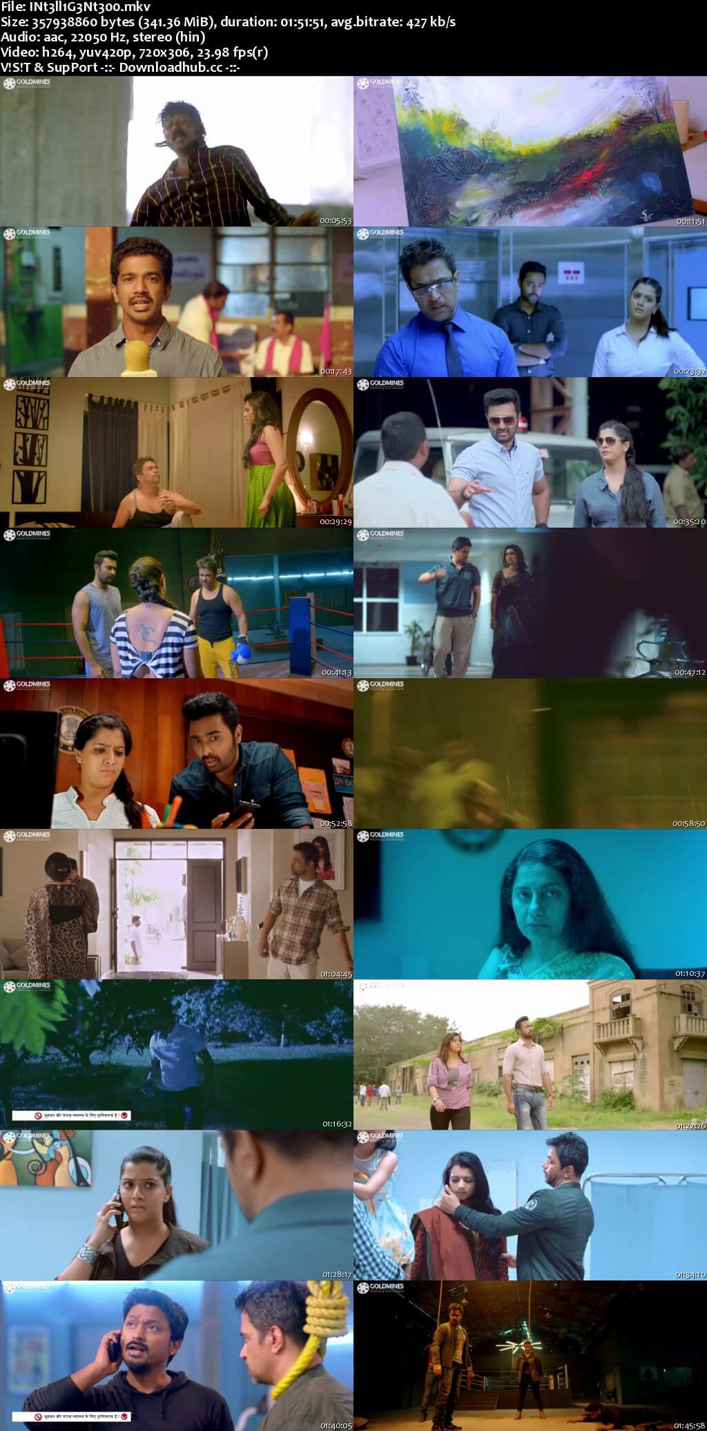 Intelligent 2018 Hindi Dubbed 300MB HDRip 480p Intelligent 2018 Hindi Dubbed 300MB HDRip 480p