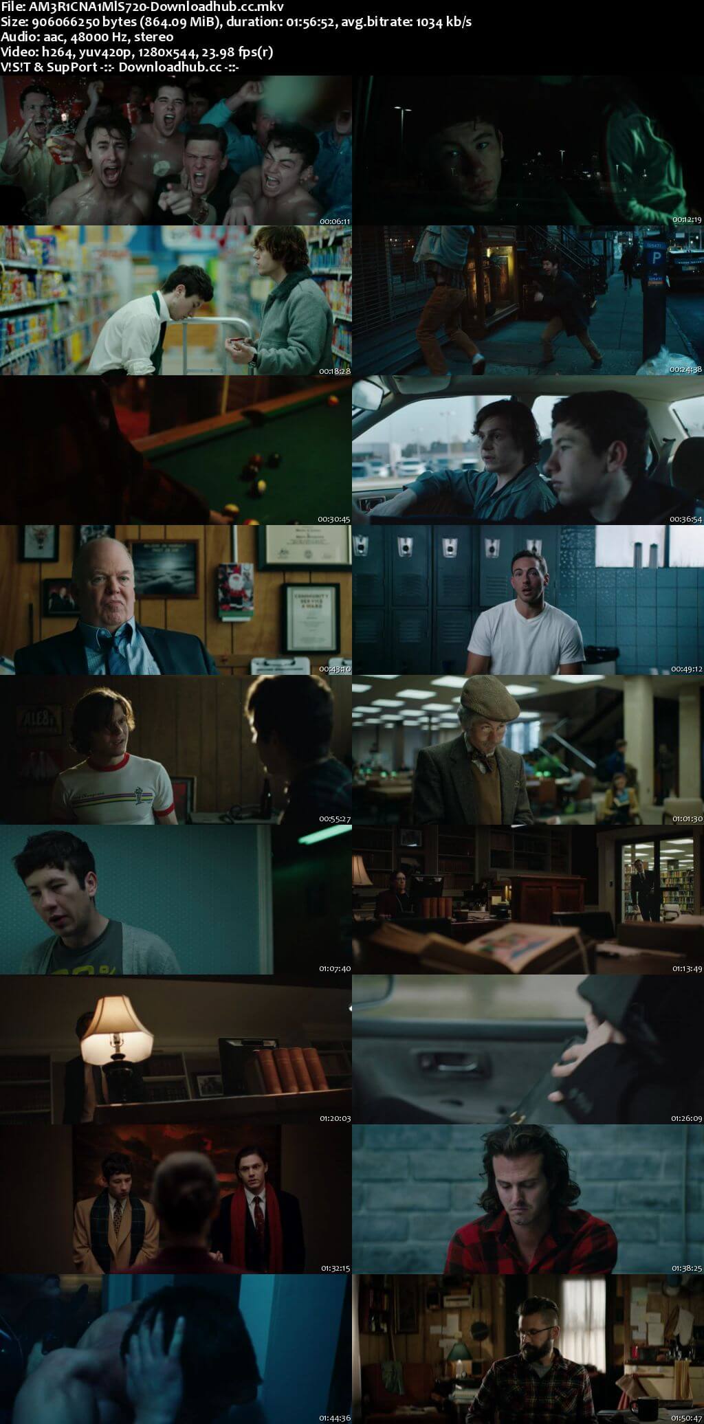 American Animals 2018 English 720p Web-DL 850MB ESubs