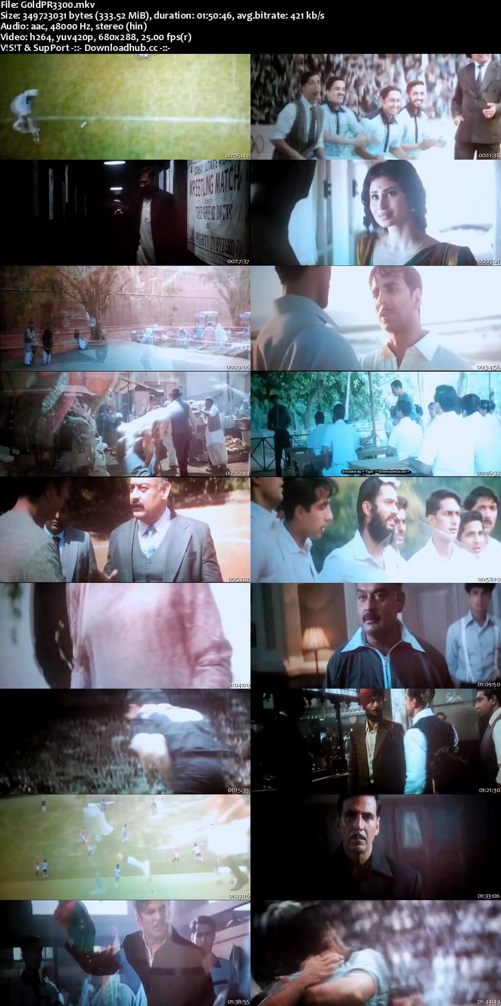 Gold 2018 Hindi 300MB Pre-DVDRip 480p