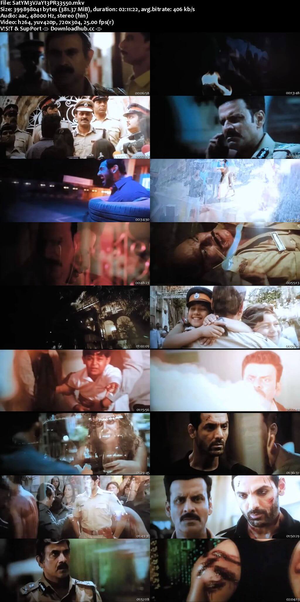 Satyameva Jayate 2018 Hindi 350MB Pre-DVDRip 480p
