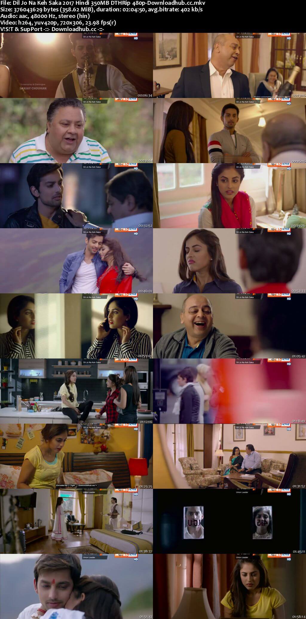 Dil Jo Na Keh Saka 2017 Hindi 350MB DTHRip 480p