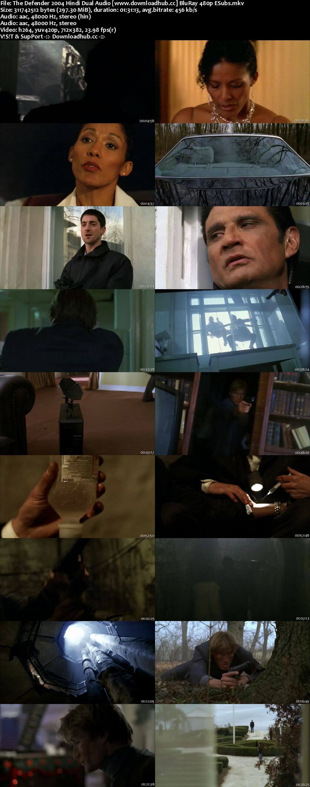 The Defender 2004 Hindi Dual Audio 300MB BluRay 480p ESubs The Defender 2004 Hindi Dual Audio 300MB BluRay 480p ESubs