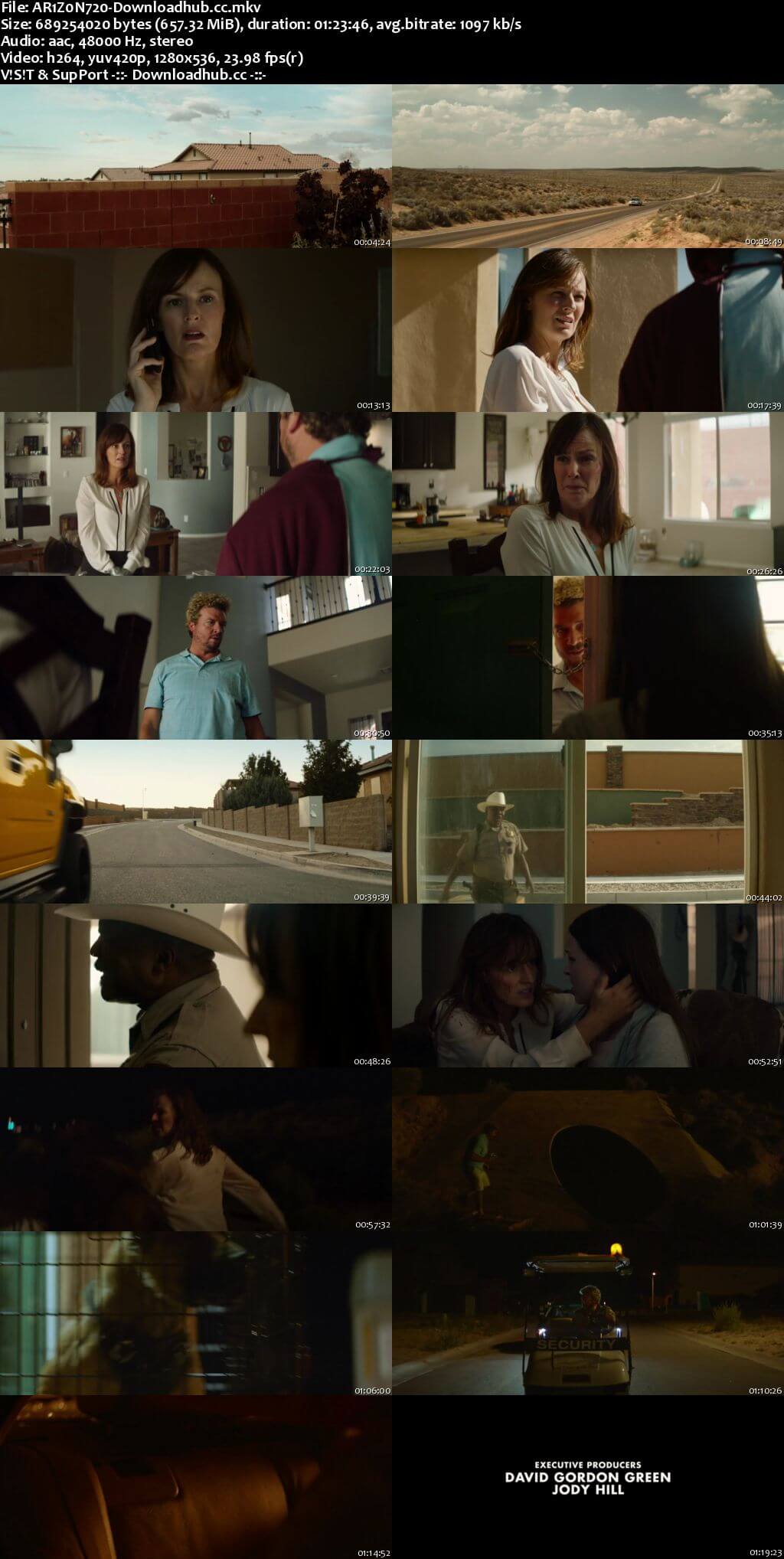 Arizona 2018 English 720p Web-DL 650MB ESubs