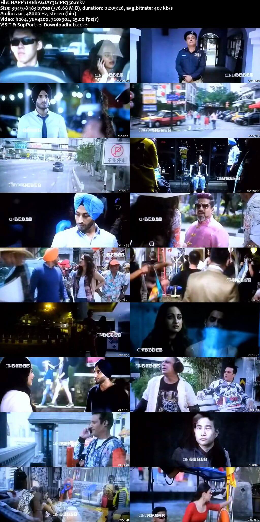 Happy Phirr Bhag Jayegi 2018 Hindi 350MB Pre-DVDRip 480p Happy Phirr Bhag Jayegi 2018 Hindi 350MB Pre-DVDRip 480p