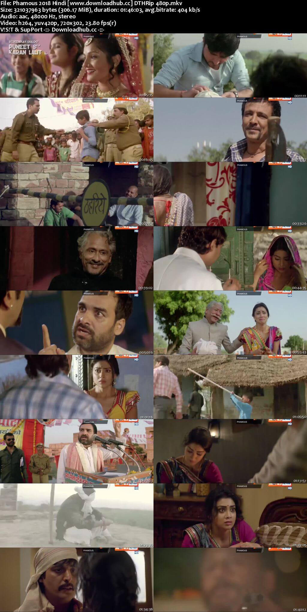Phamous 2018 Hindi 300MB DTHRip 480p Phamous 2018 Hindi 300MB DTHRip 480p