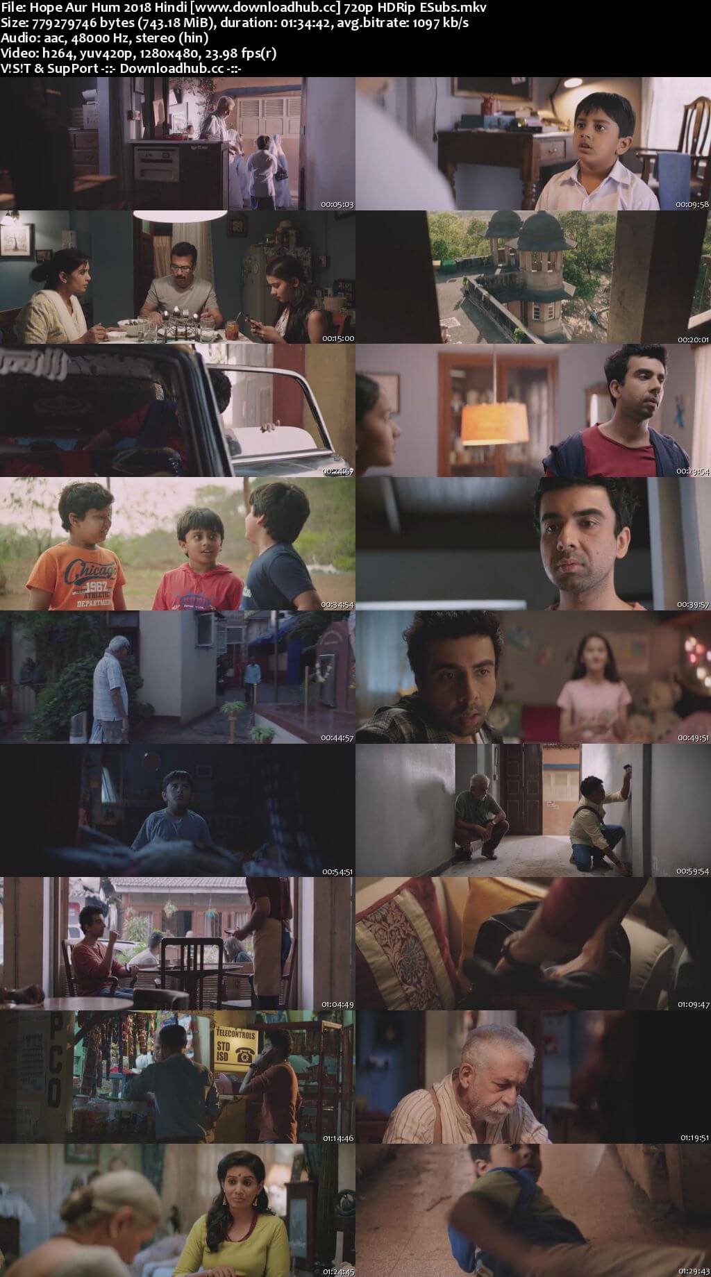 Hope Aur Hum 2018 Hindi 720p HDRip ESubs