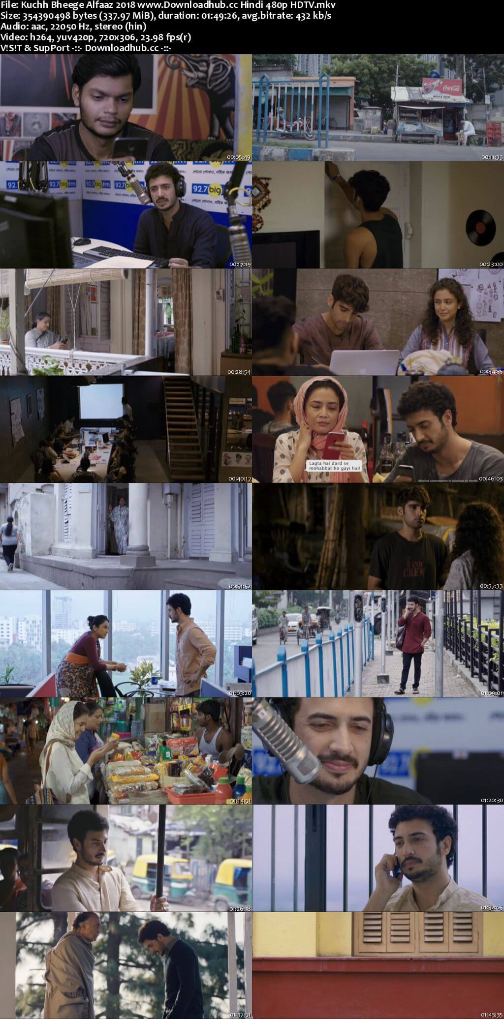 Kuchh Bheege Alfaaz 2018 Hindi 300MB HDTV 480p