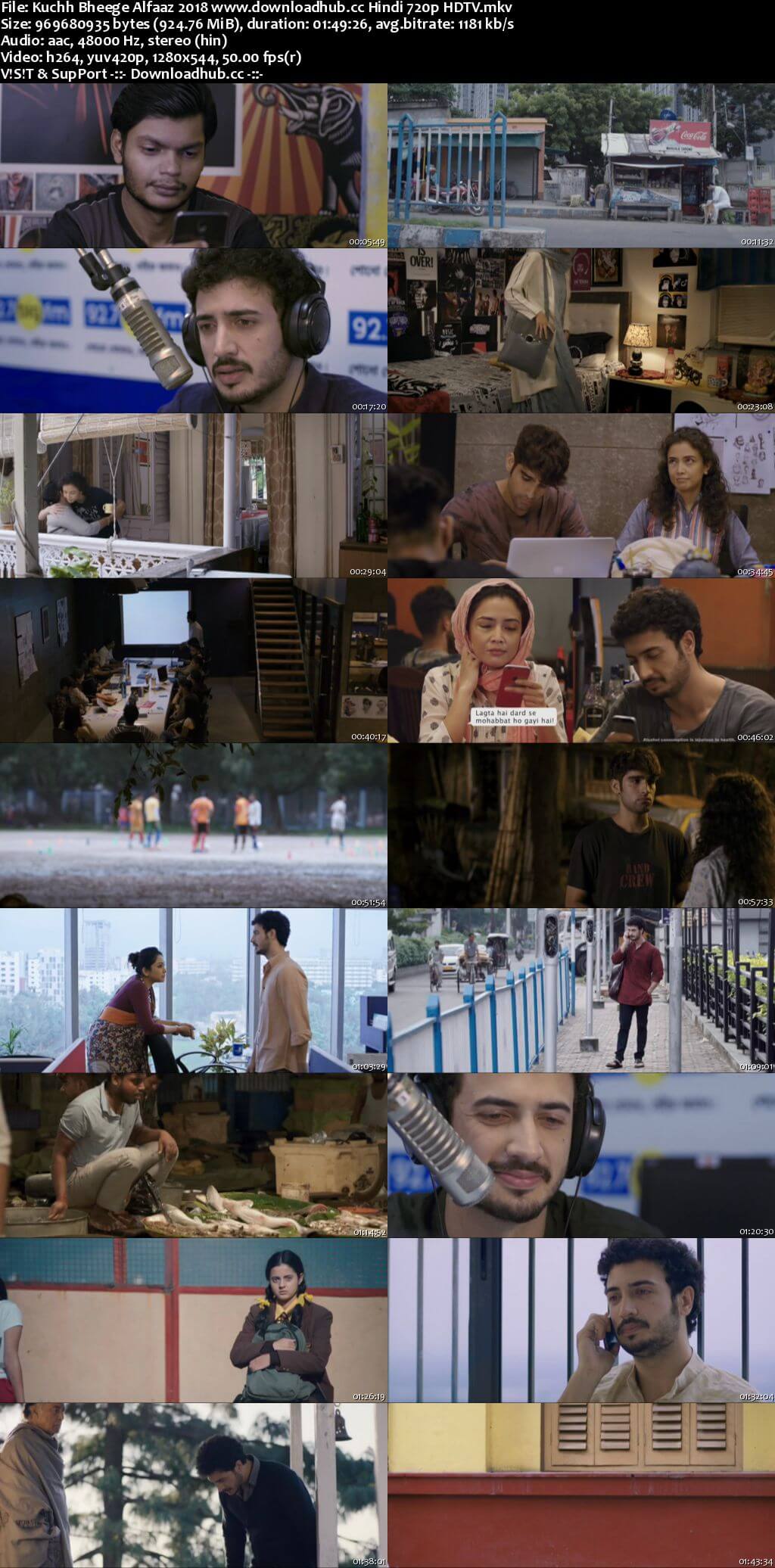 Kuchh Bheege Alfaaz 2018 Hindi 720p HDTV x264