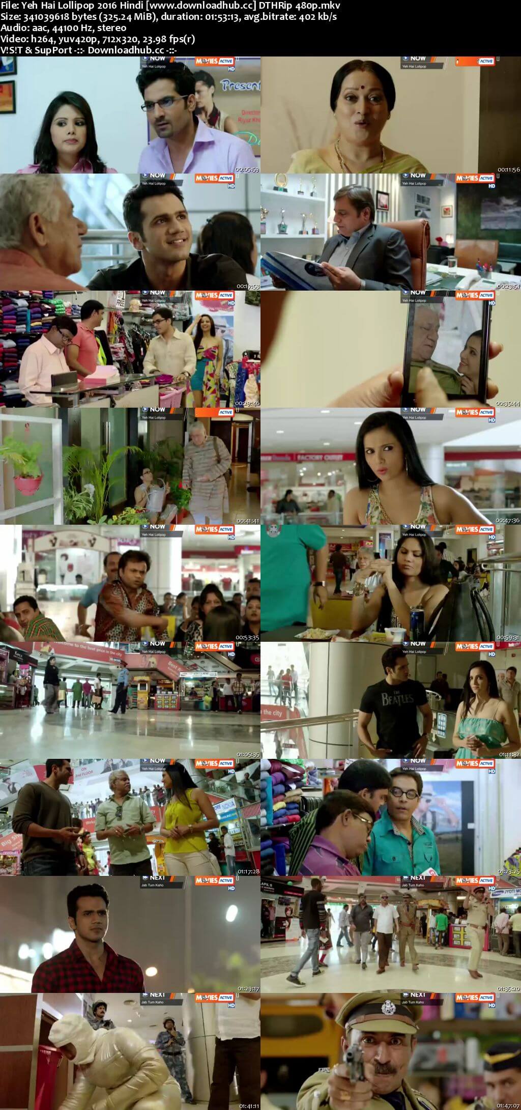 Yeh Hai Lollipop 2016 Hindi 300MB DTHRip 480p
