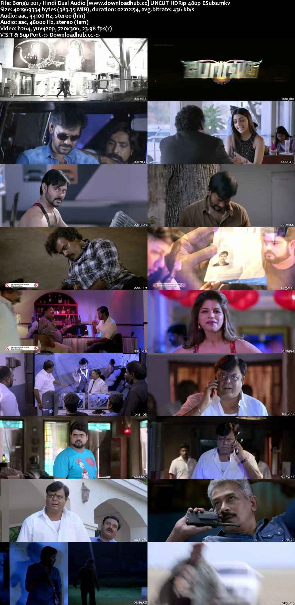 Bongu 2017 Hindi Dual Audio 350MB UNCUT HDRip 480p ESubs Bongu 2017 Hindi Dual Audio 350MB UNCUT HDRip 480p ESubs