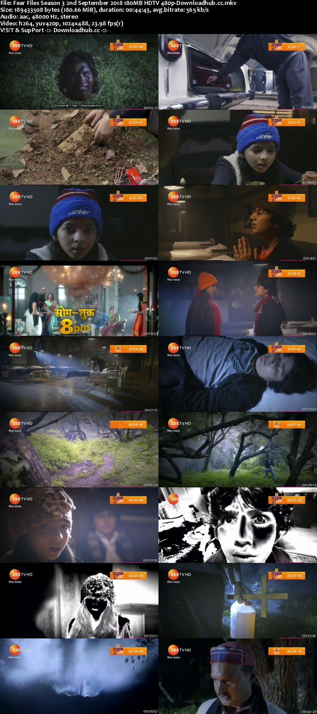 Fear Files 02 September 2018 480p HDTV Download